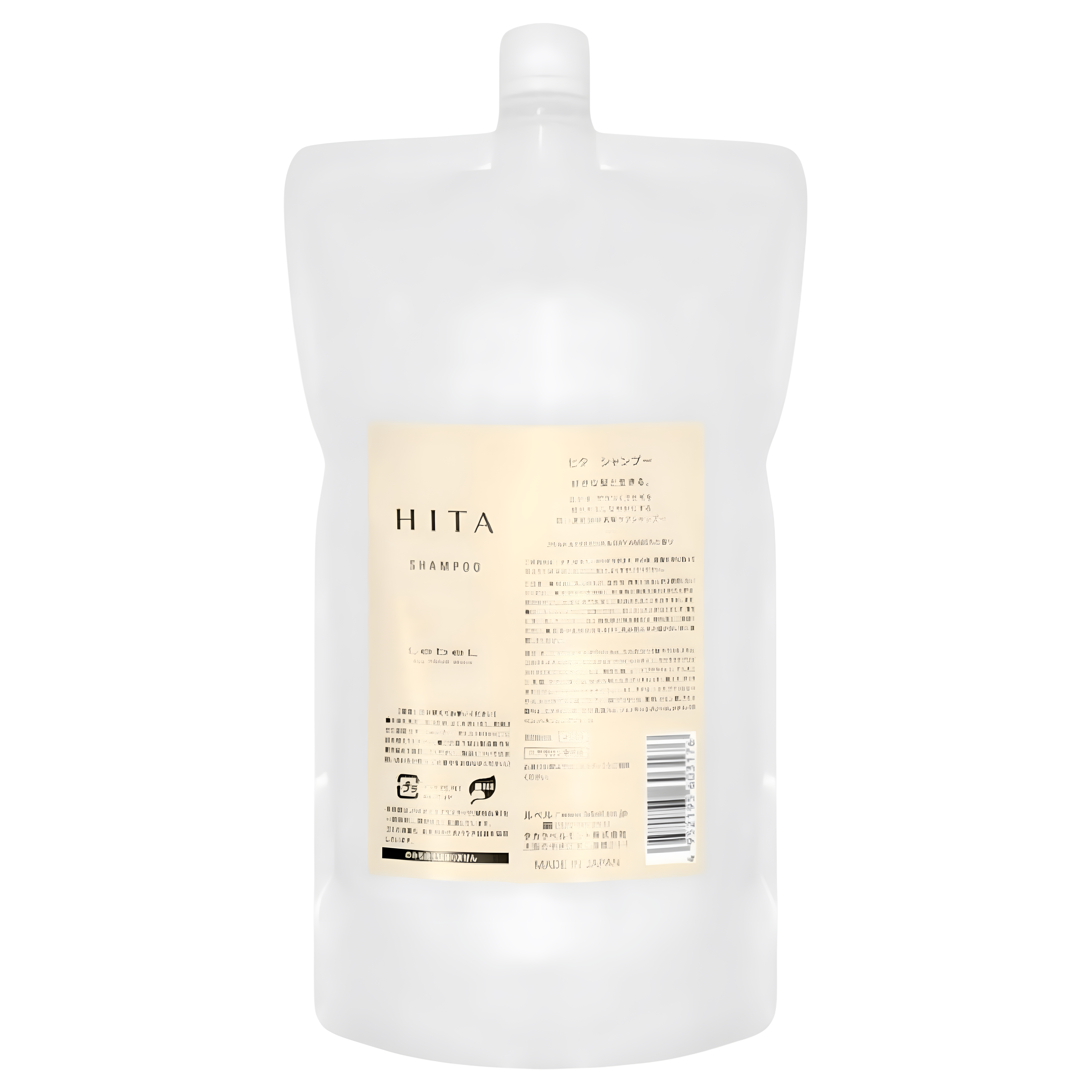 Lebel HITA Shampoo 抗毛燥順直洗髮露補充裝 800ml 