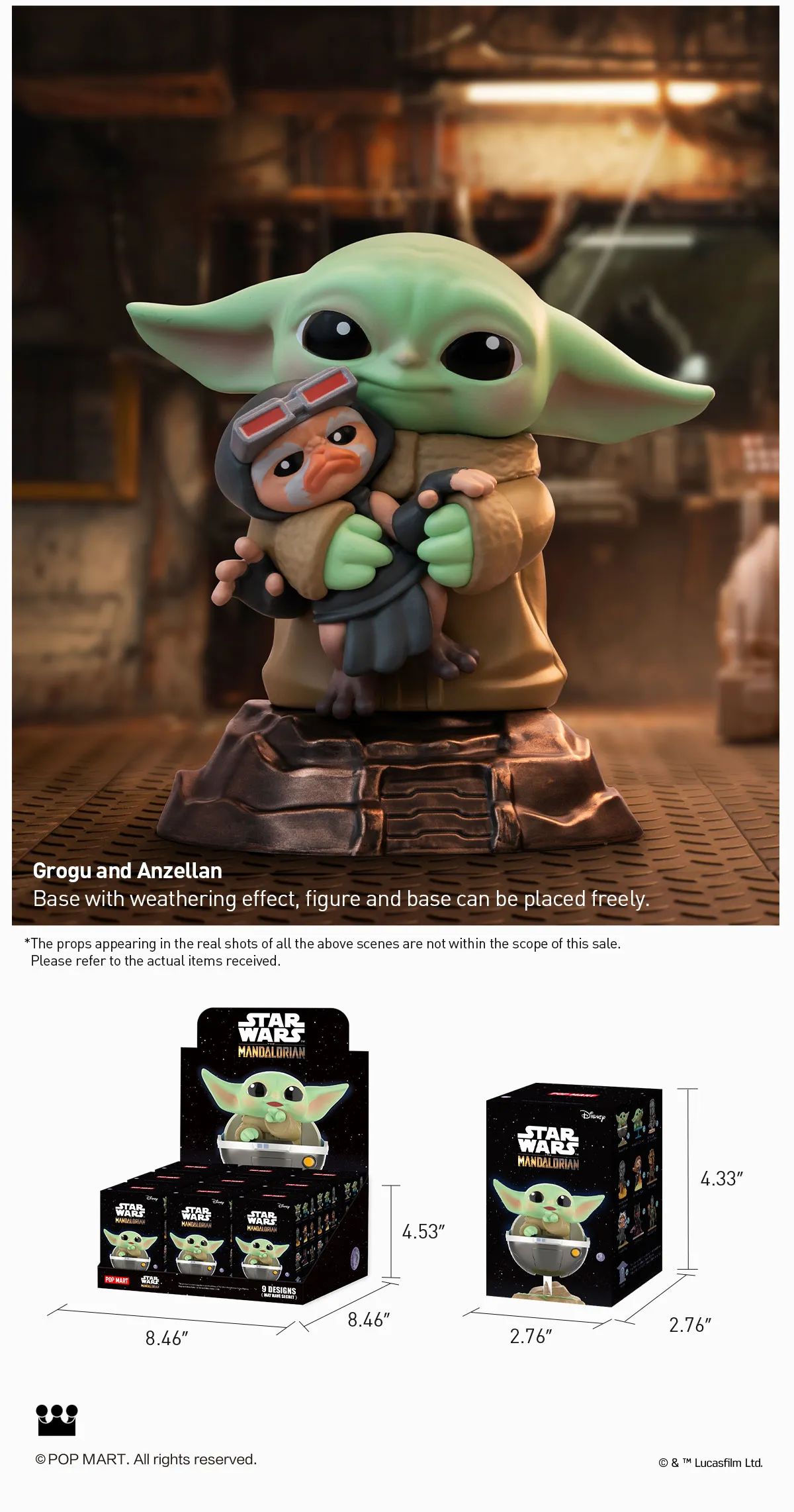 [星球大戰] 曼達洛人系列 盲盒公仔 (英文) | 1件