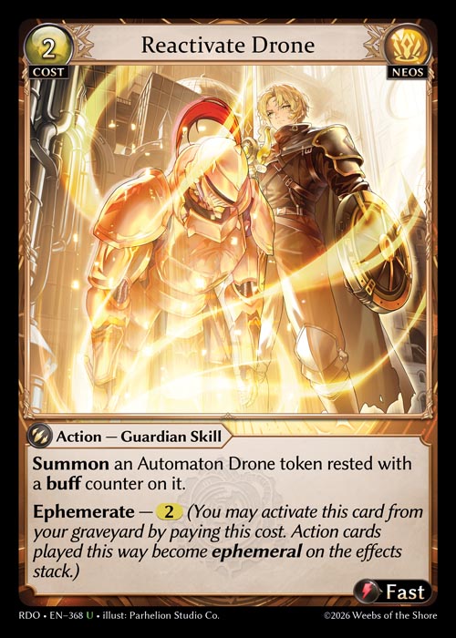 Reactivate Drone / RDO-368 (U)