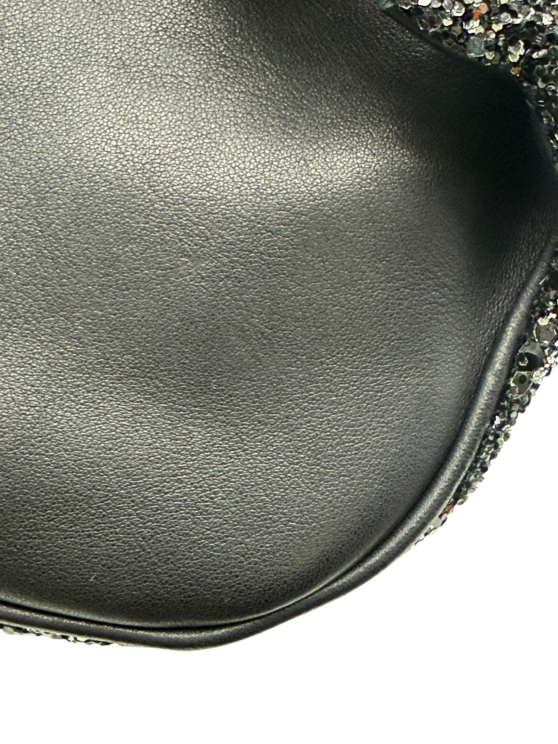 Pre-Owned YSL Metallic Black Glitter Belt Bag / Product Code: 26053013
