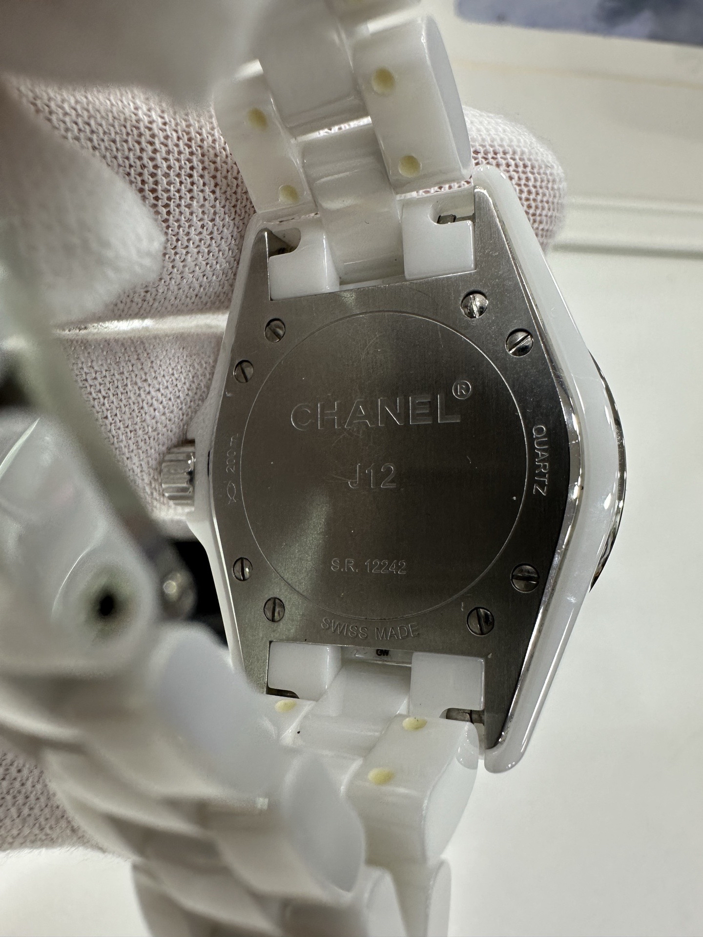 Pre owned chanel J12 watch / 提供免費為客人調教尺寸