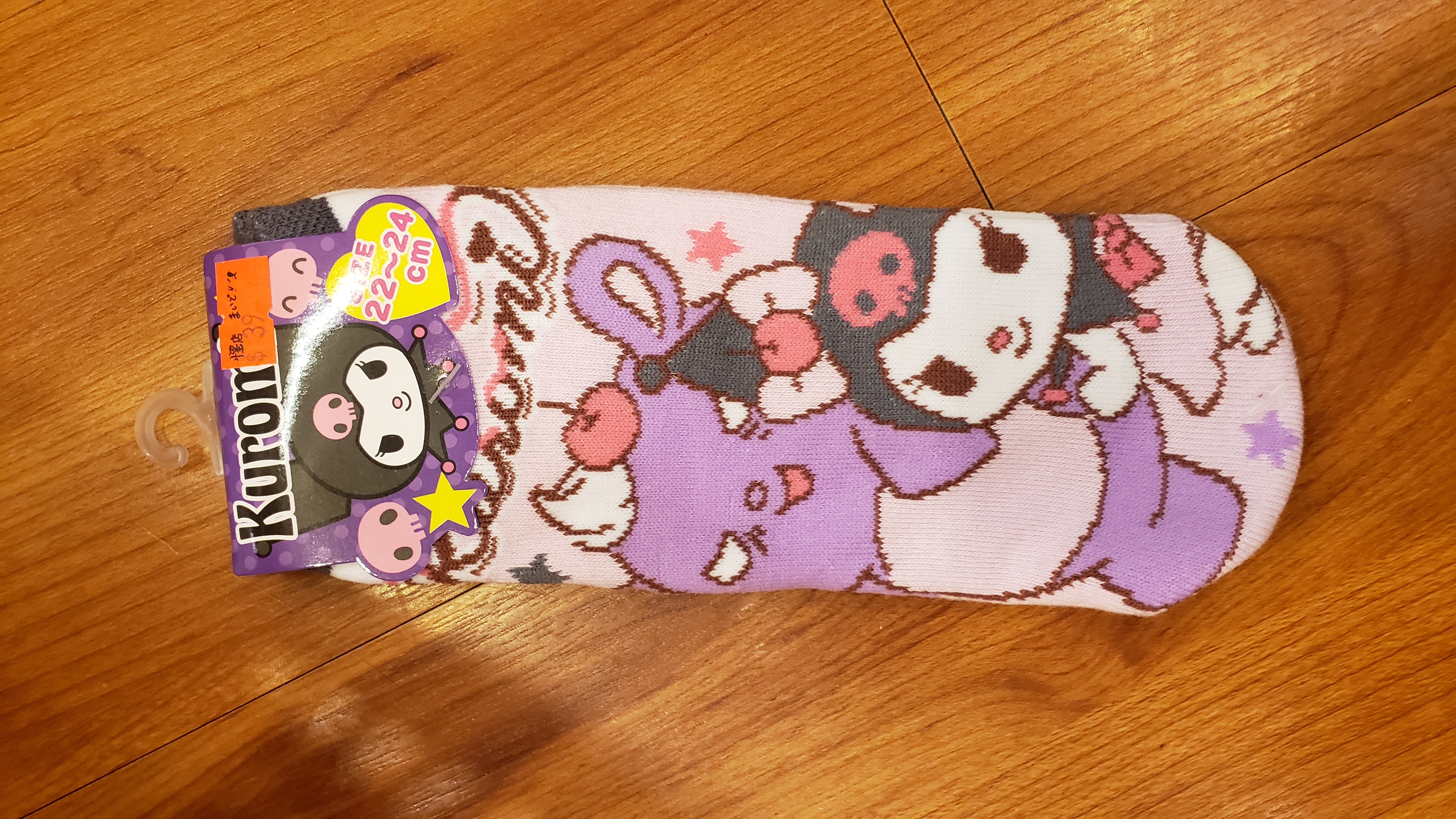 sanrio 襪（kuromi ）