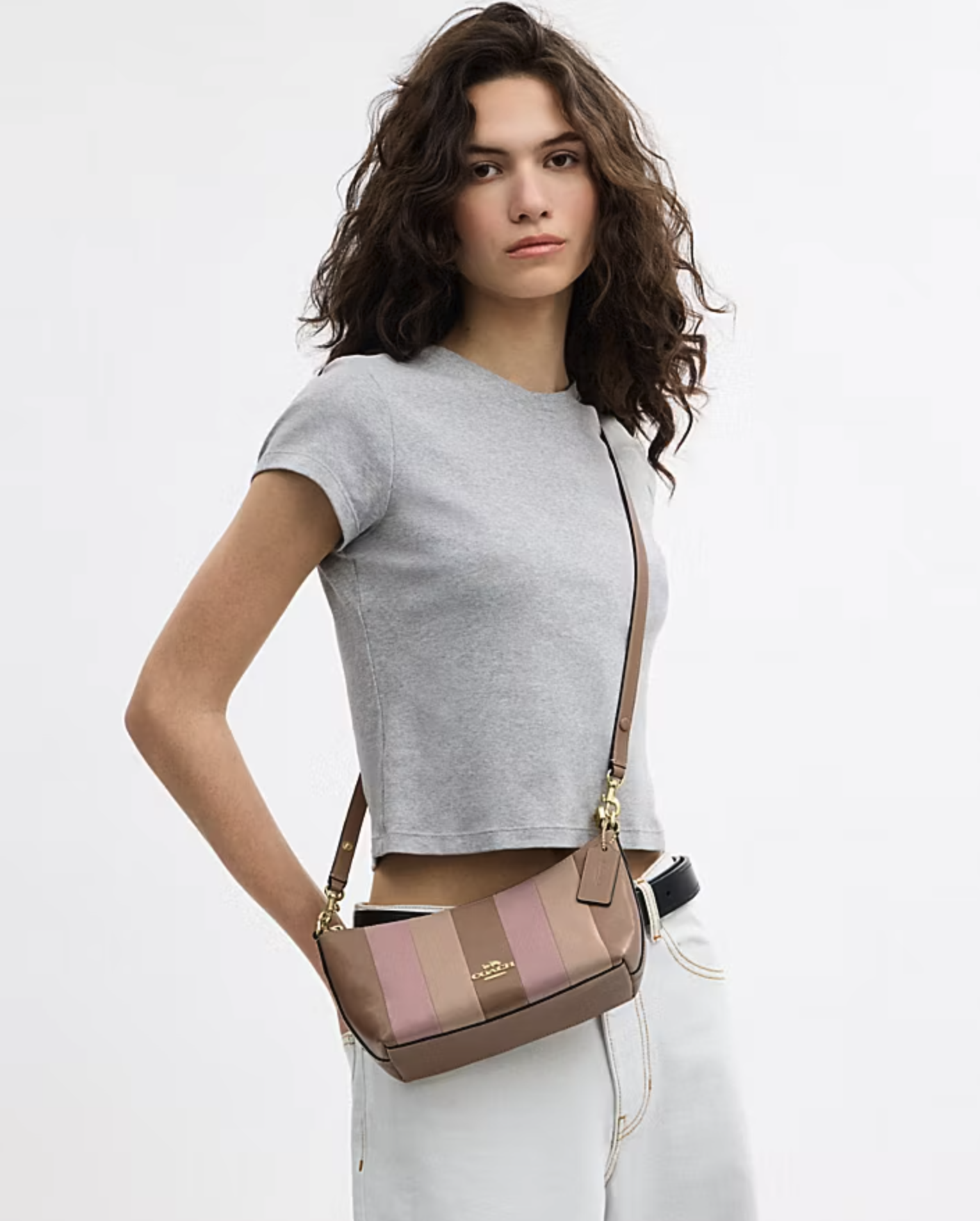 COACH Caitlin shoulder Bag with Quilting 