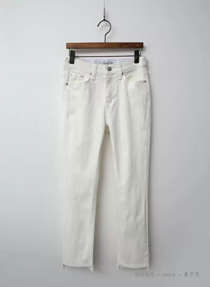 顯瘦修身彈性牛仔褲