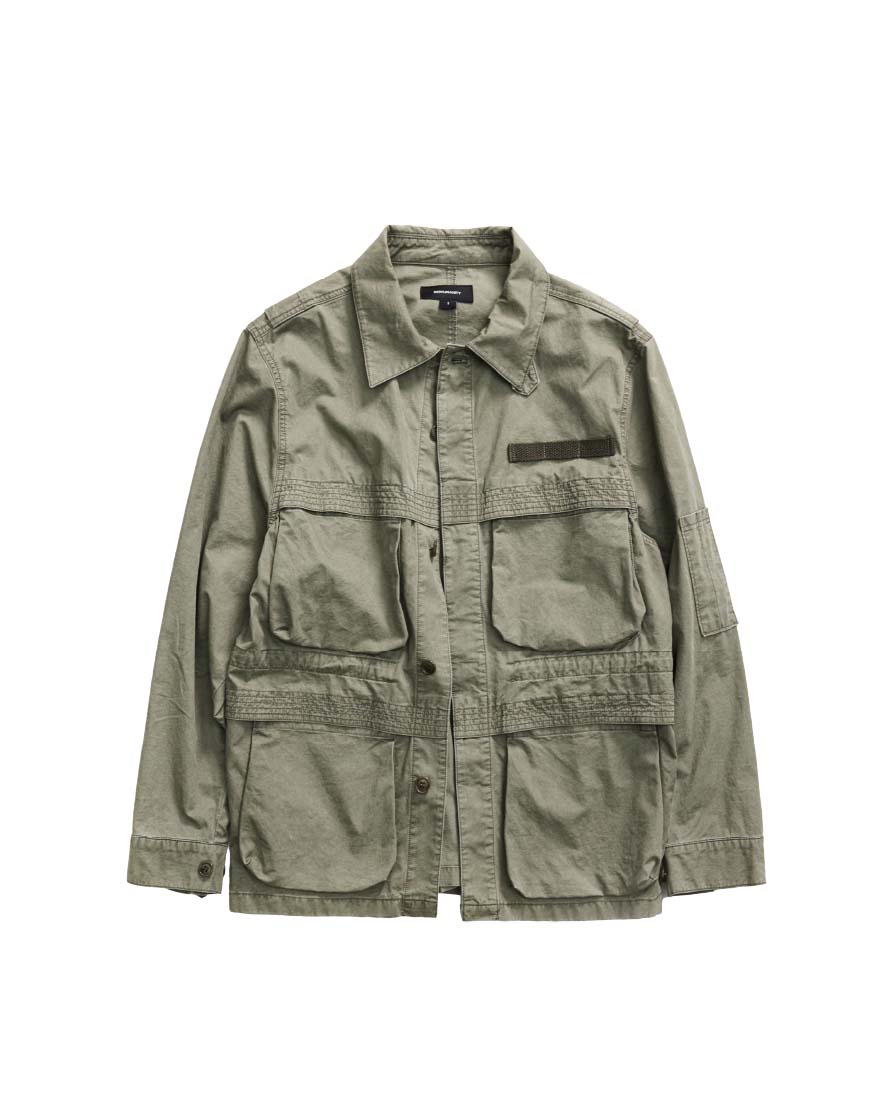 999HUMANITY - ADVENTURE WASHED WORK JACKET (KHAKI)