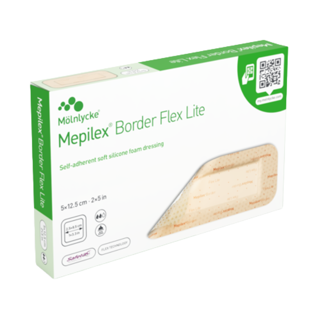 Molnlycke Mepilex Border Flex Lite 有邊型泡沫敷料貼