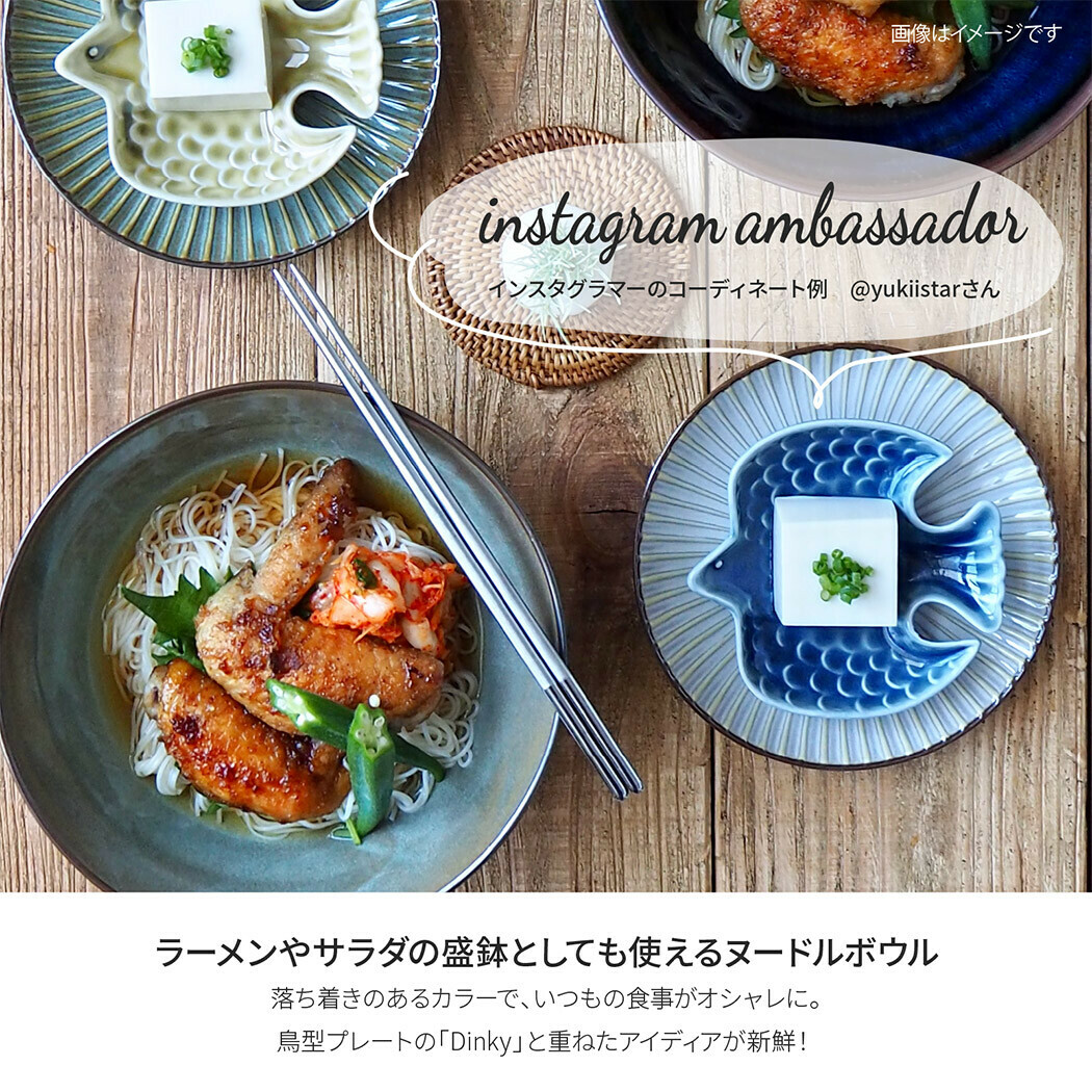 美濃燒 窯變 SENDAN 21.7cm 麵碗