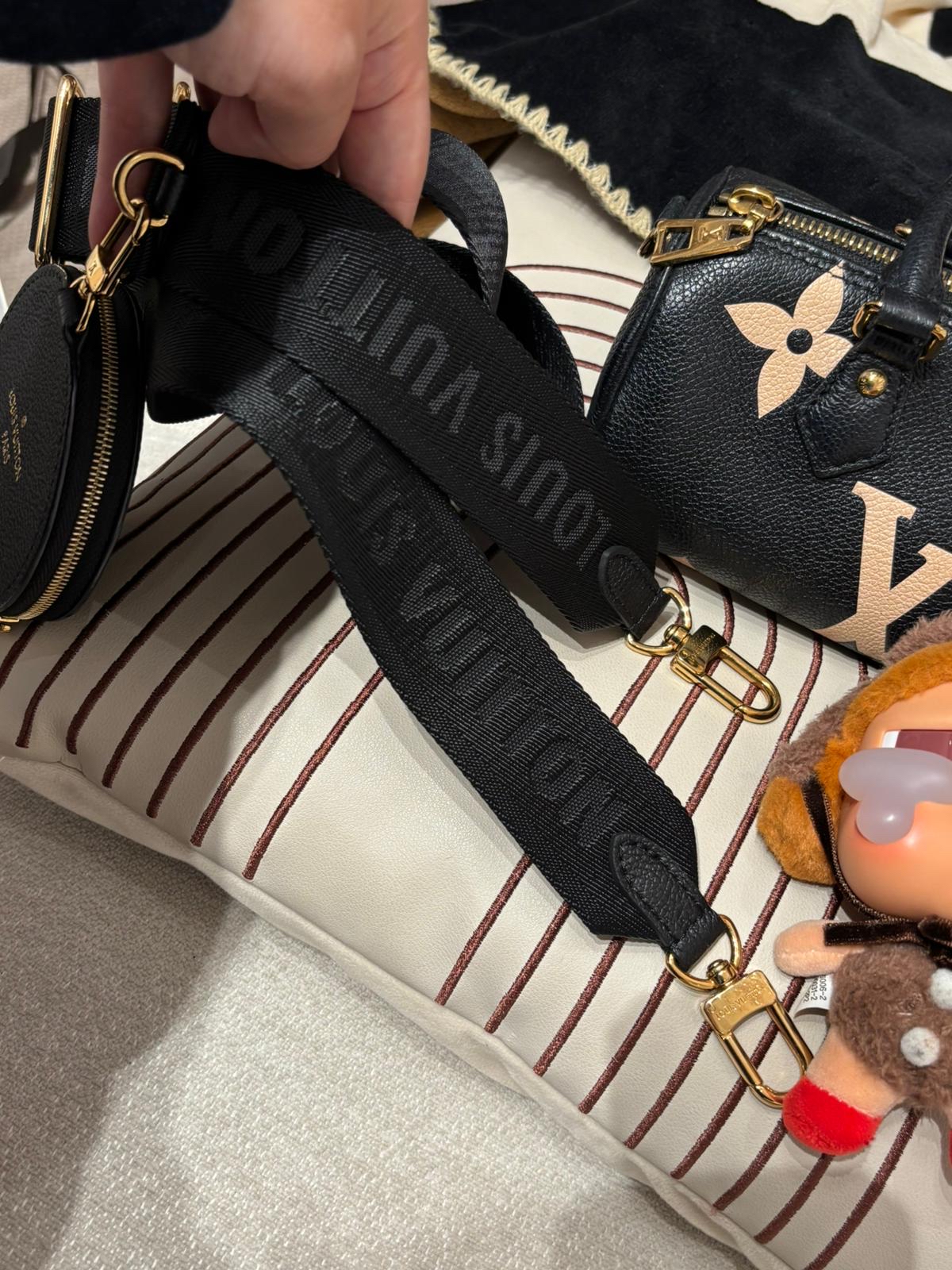 Lv Papillon BB M45980 Empreinte Monogram Calfskin 2way Bag NFC 100%Authentic ,95%new ✅dust bag✅Strap