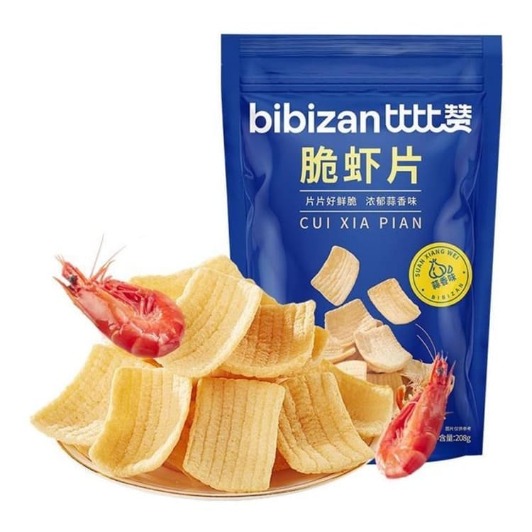 恒发 ‖比比赞 脆虾片180g BiBiZan Cui Xia Pian crackers