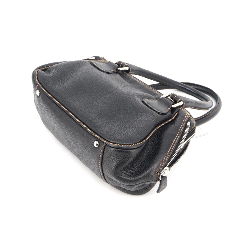 Chanel Lax Tassel Calfskin Bowler Bag