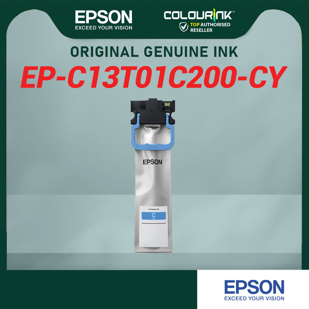 Epson Original Refill Ink Pack T01C T01D C13T01C100 C13T01C200 C13T01C300 C13T01C400 T01D C13T01D100 for WF-C579R