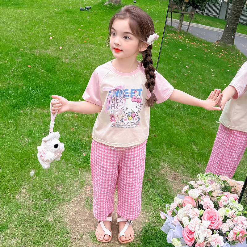 2套$98,🌸💗 Hello Kitty 甜美格仔套裝 💗🌸