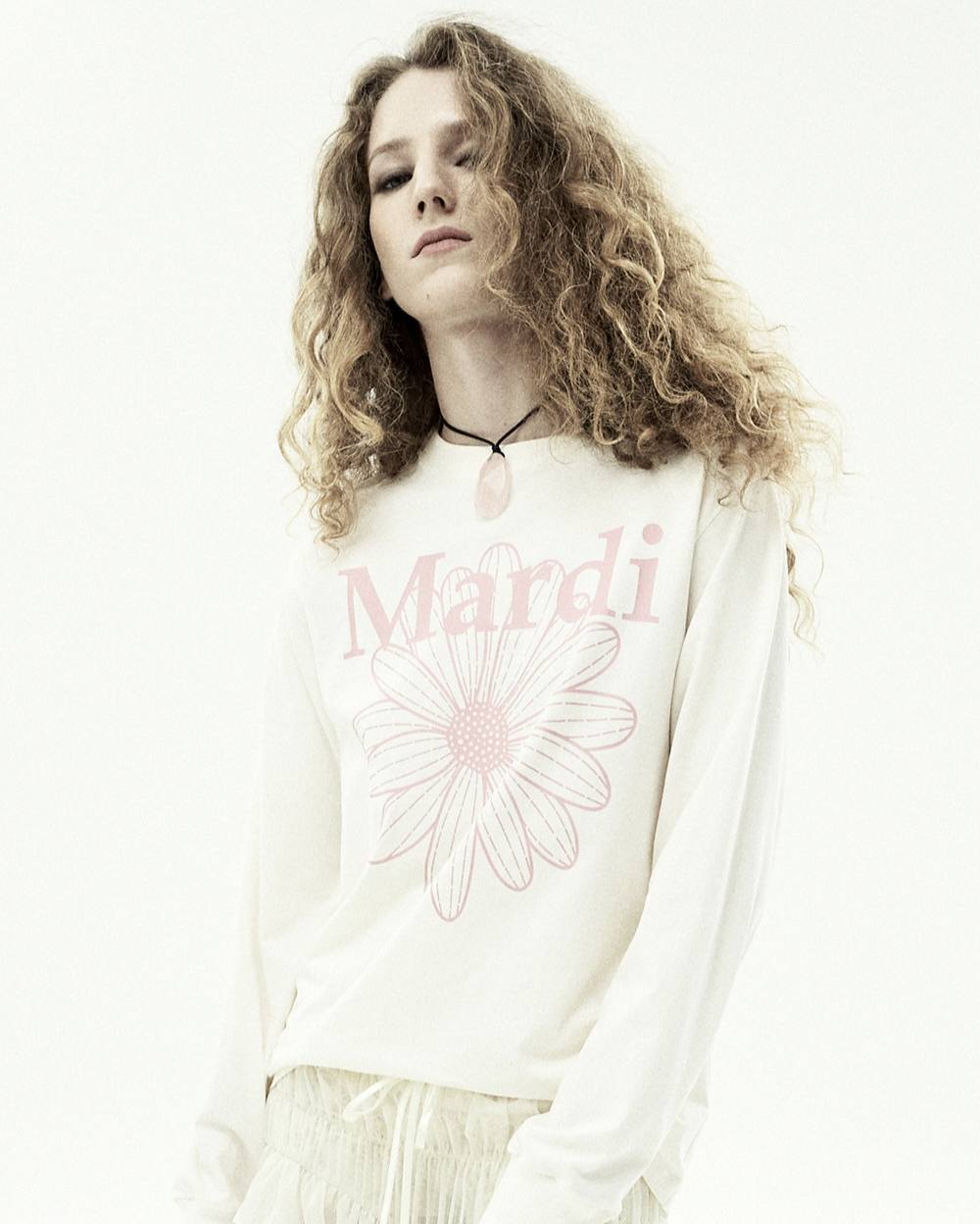 MD87 MARDI: Tshirt Long Sleeve Flowermardi