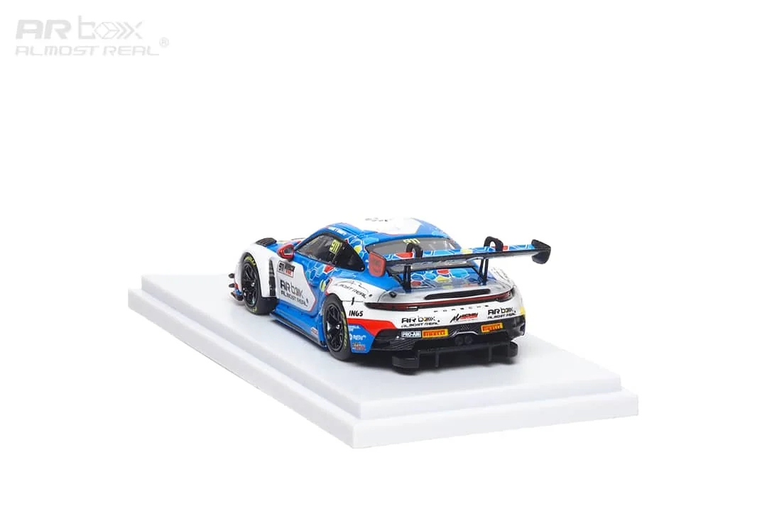 （預訂 Pre Order) AR Box (640004001) Porsche 992 GT3 R Sepang Blue-White Livery