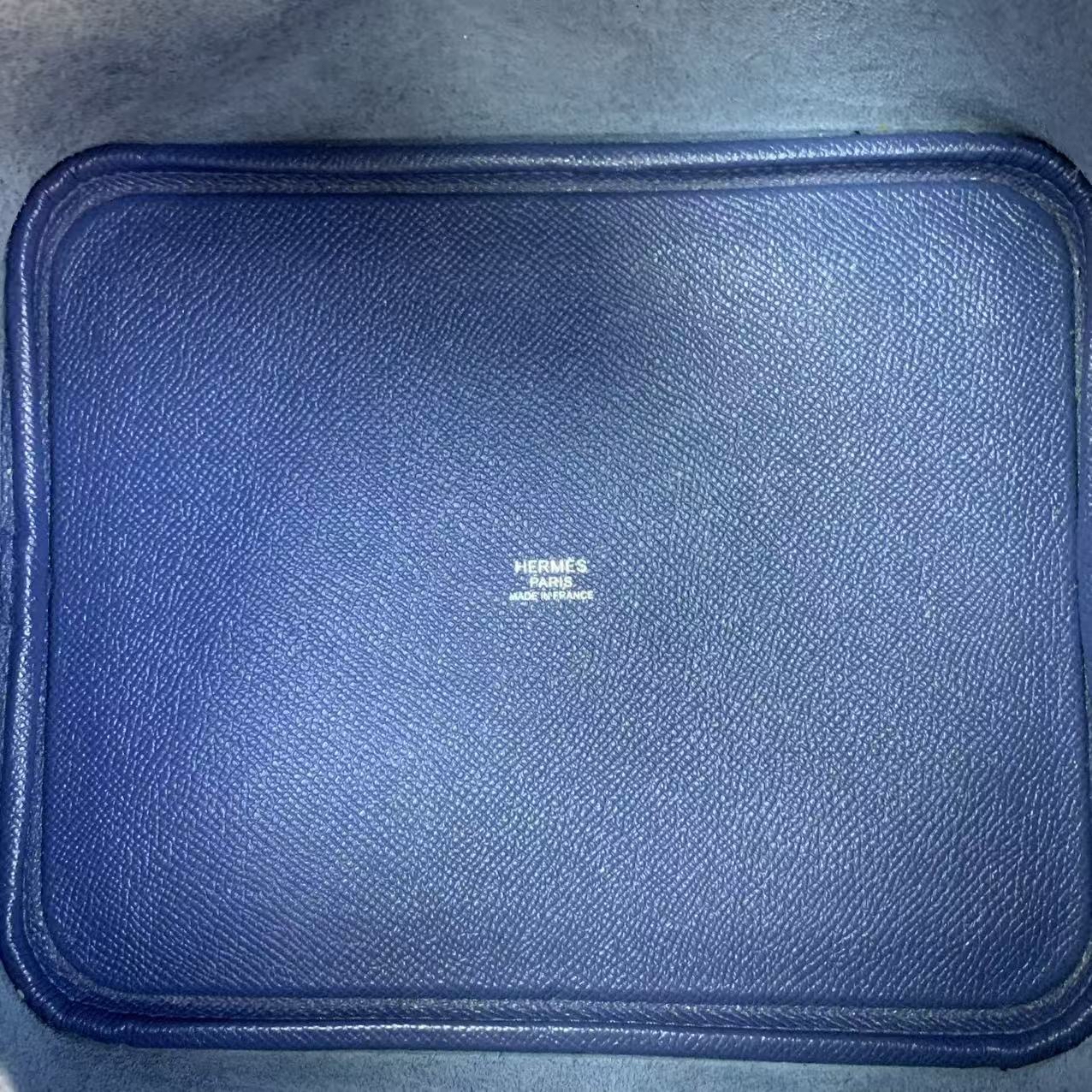 Hermes Picotin22 菜籃子銀扣水桶包 