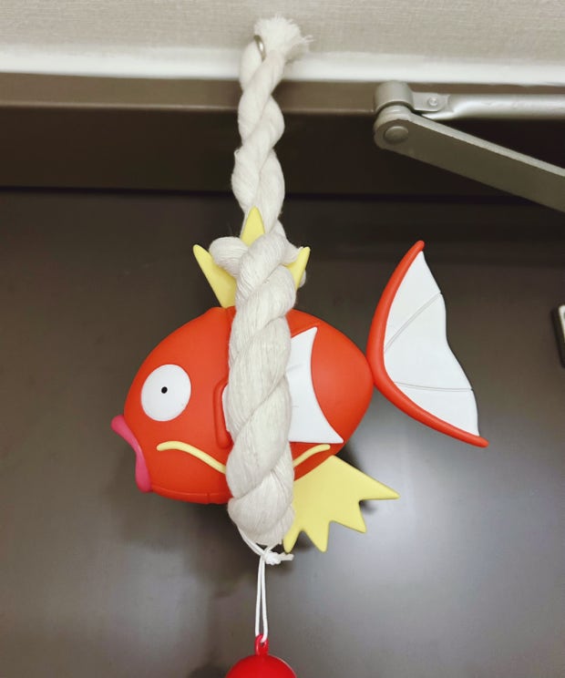 韓國院線 CGV X POKEMON 幸運 鯉魚王好運風鈴 - 紅色款