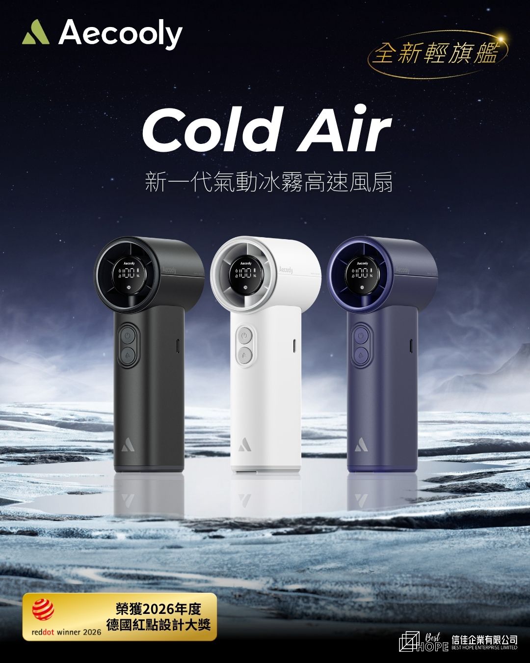 Aecooly 全新旗艦級風炮系列 Cold Air Series 突破降溫極限！ Model: PM02 