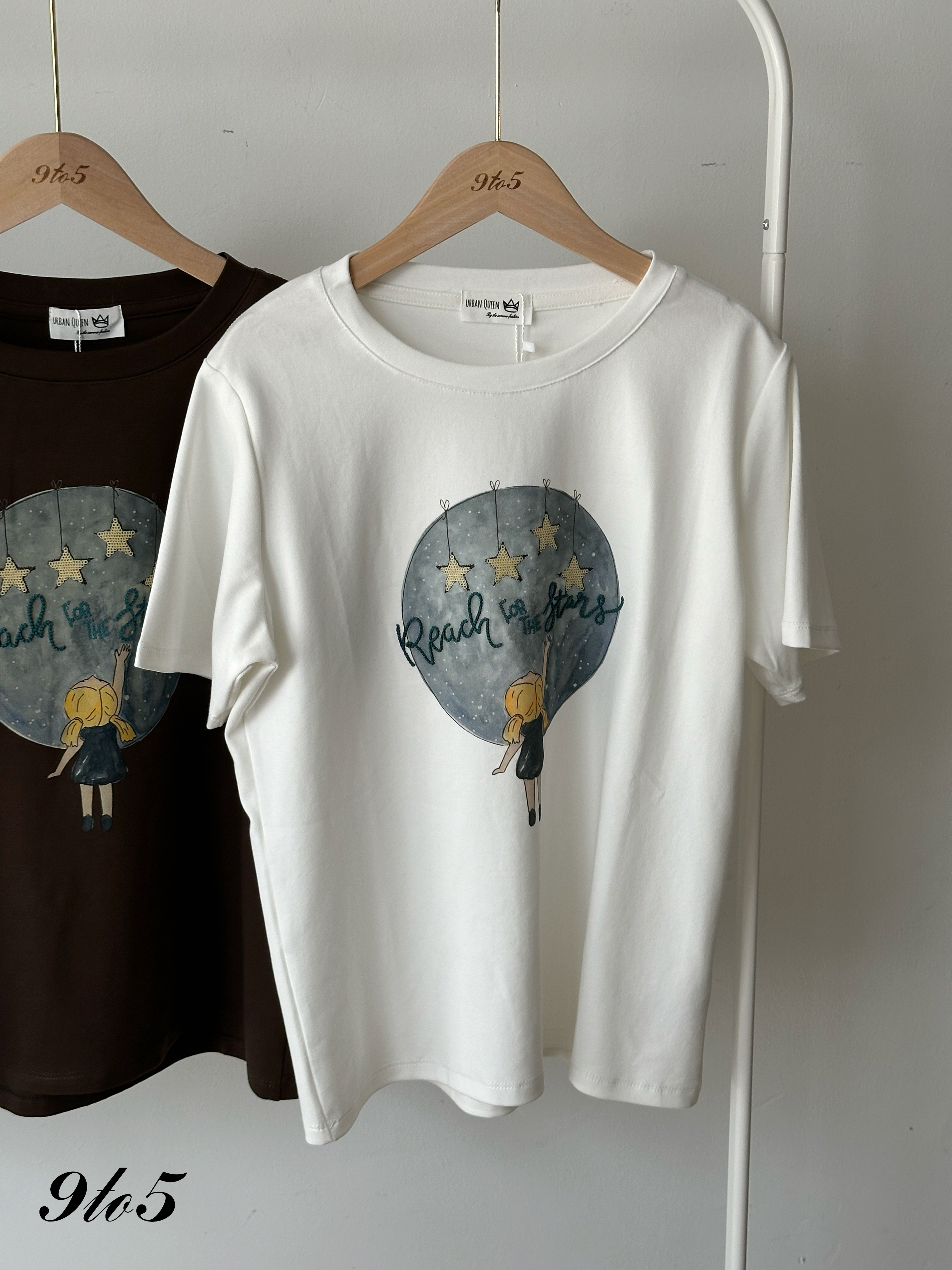 T4229 Casual Printed Tee - 3 Colors 
