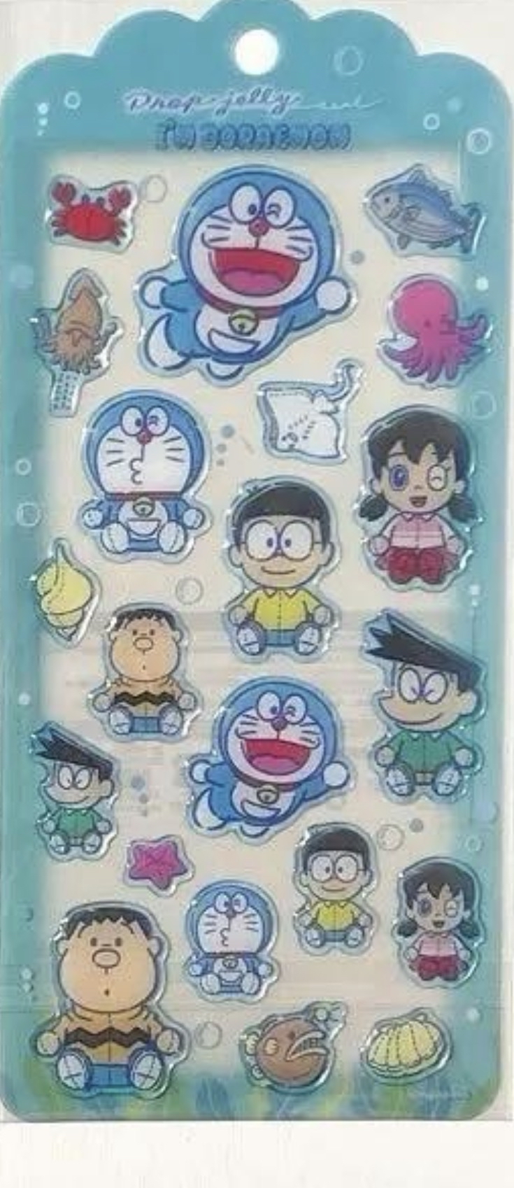 哆啦A夢 立體貼紙