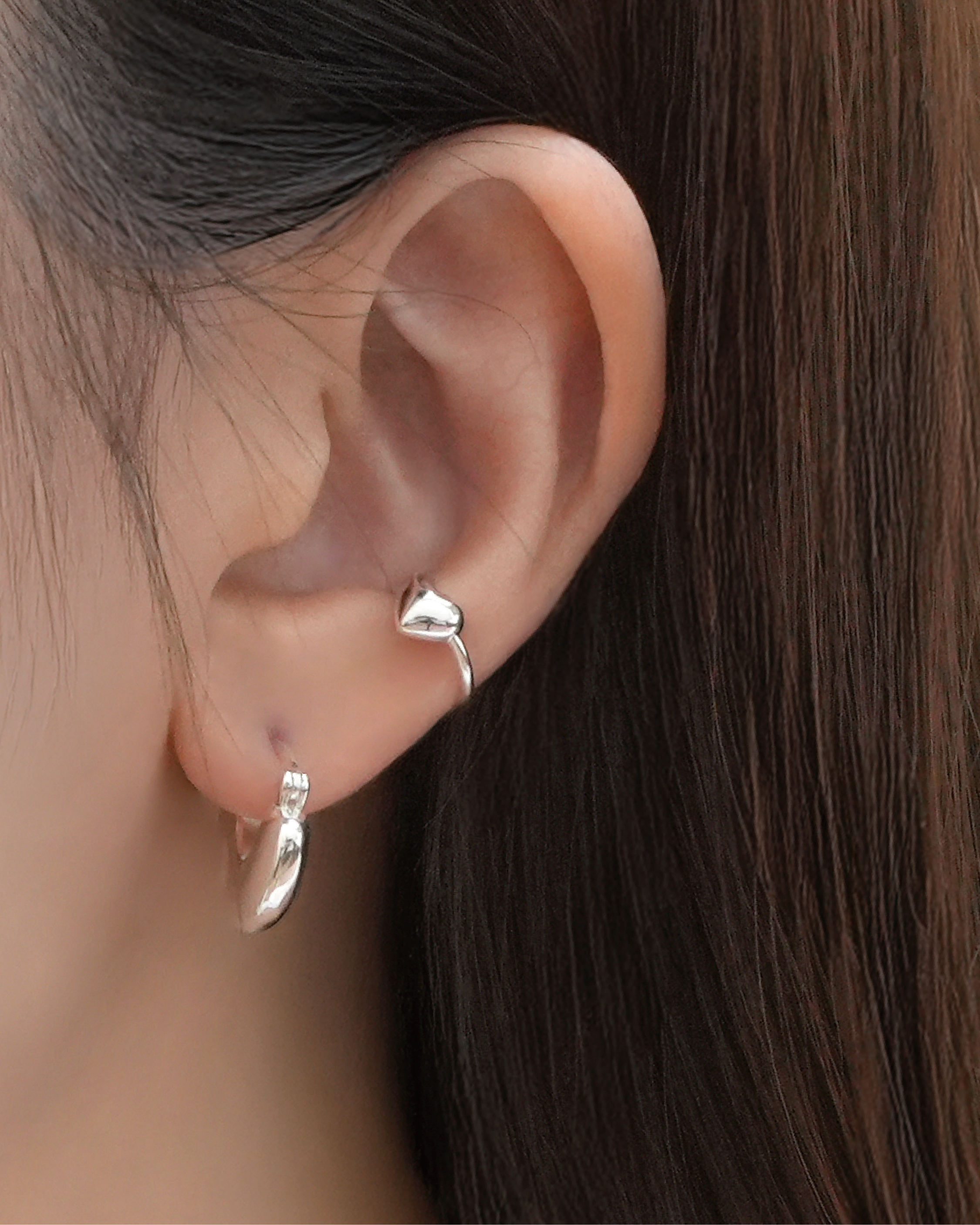 Urban Sculptural Flow Earrings
