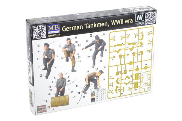 1/35 German Tankmen, WWII era