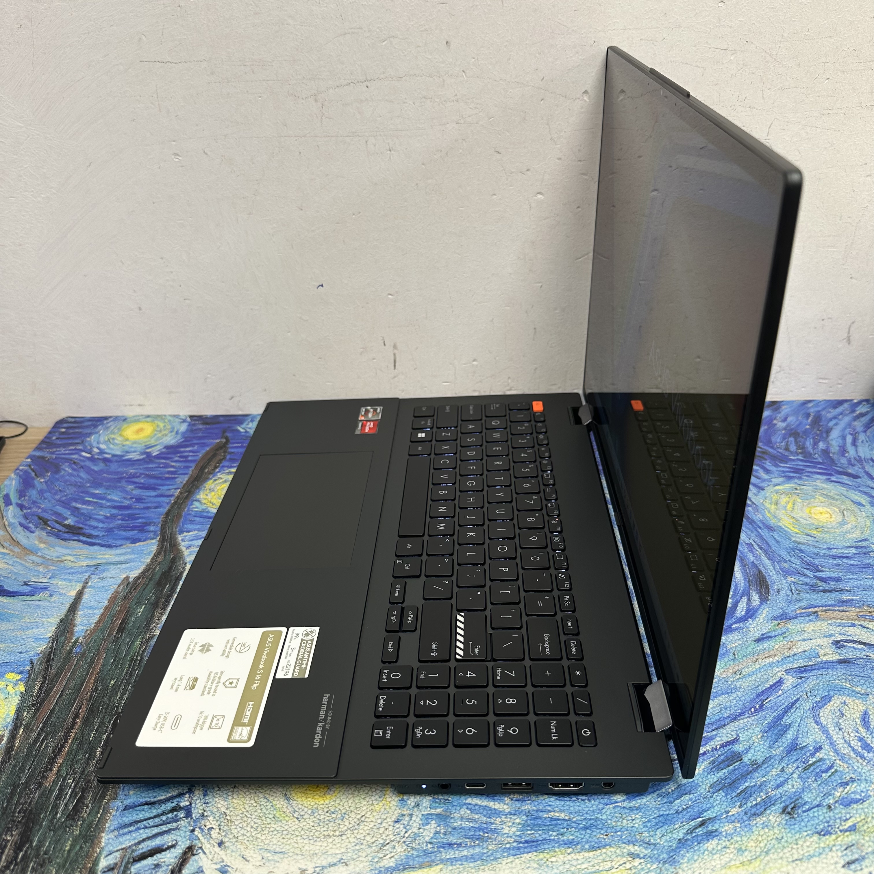 Asus Vivobook 16寸 360度 Touch Mon AMD Ryzen 7 7730U / 16GB Ram / 1TB SSD/Gaming Laptop / Notebook / Movie / YouTube / Netflix / Win11/ Tablet / 平板電腦 / 