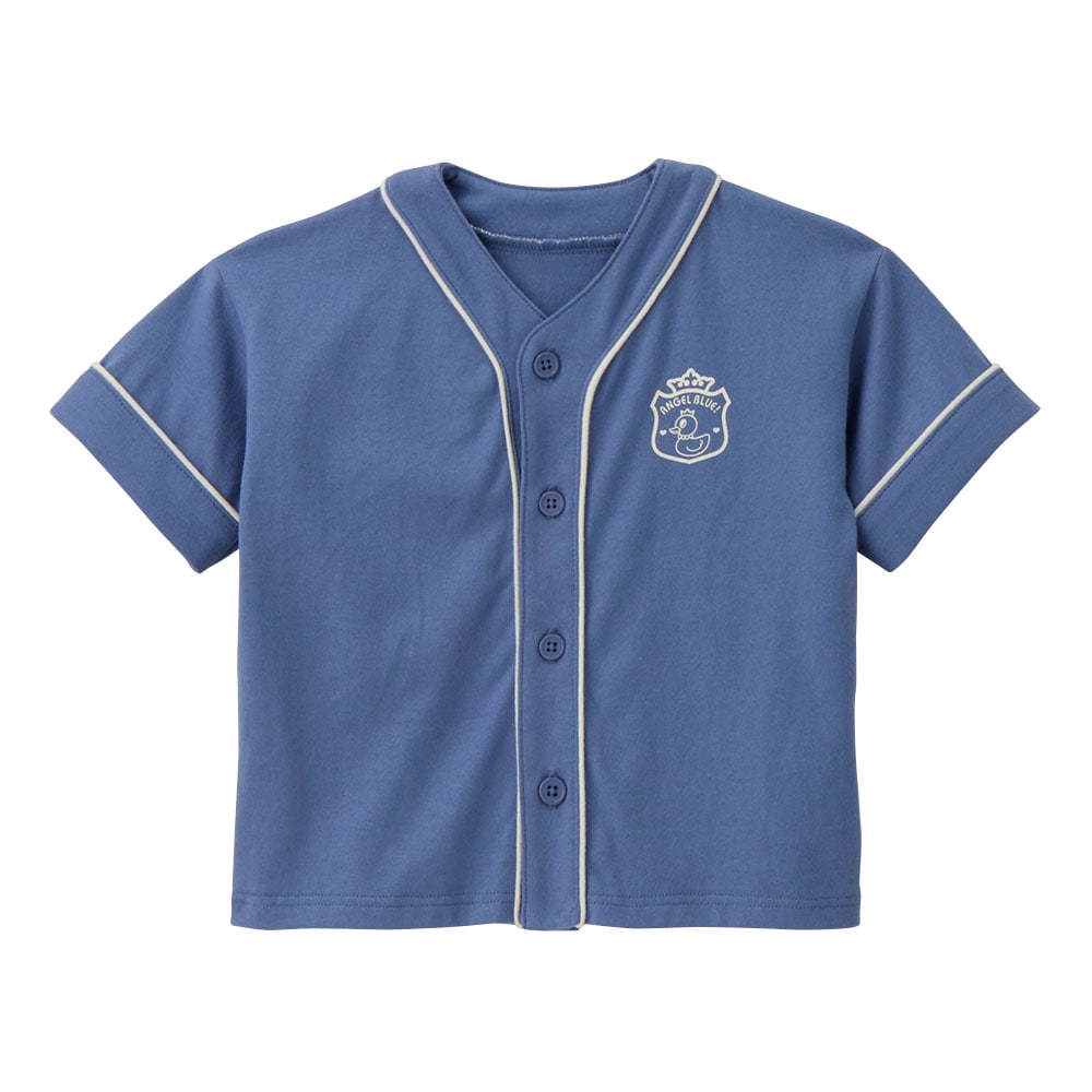 🆕【⭐訂購⭐】  日本直送🌀#AngelBlue 棒球風短袖Tee🌀[PLDA-0012] [260501]