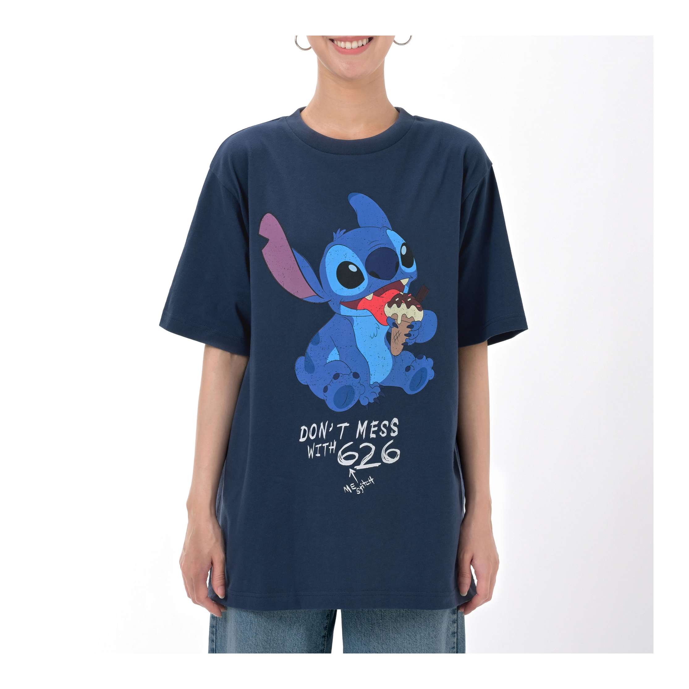🎀【預訂】Disney T-shirt Collection - Stitch藍色