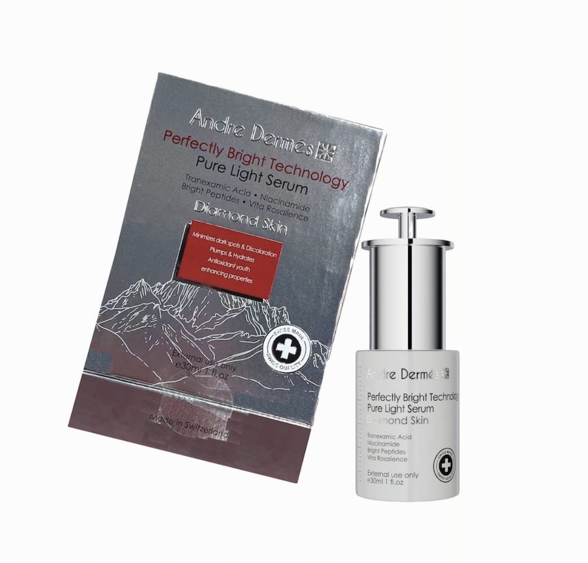 Andre Dermes 鑽白雙抗黑淡斑精華30ml  