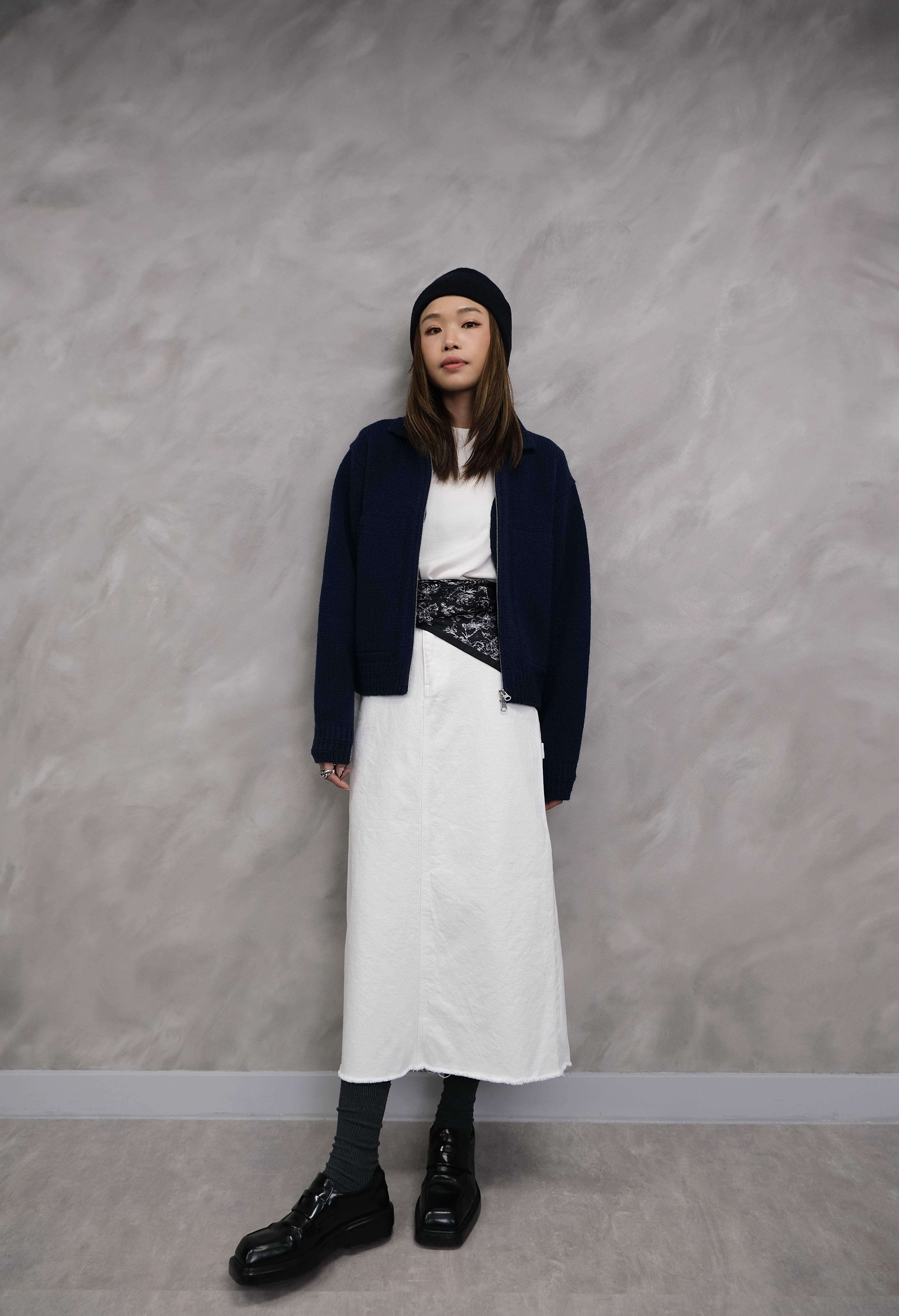 Basic cotton skirt #sk29