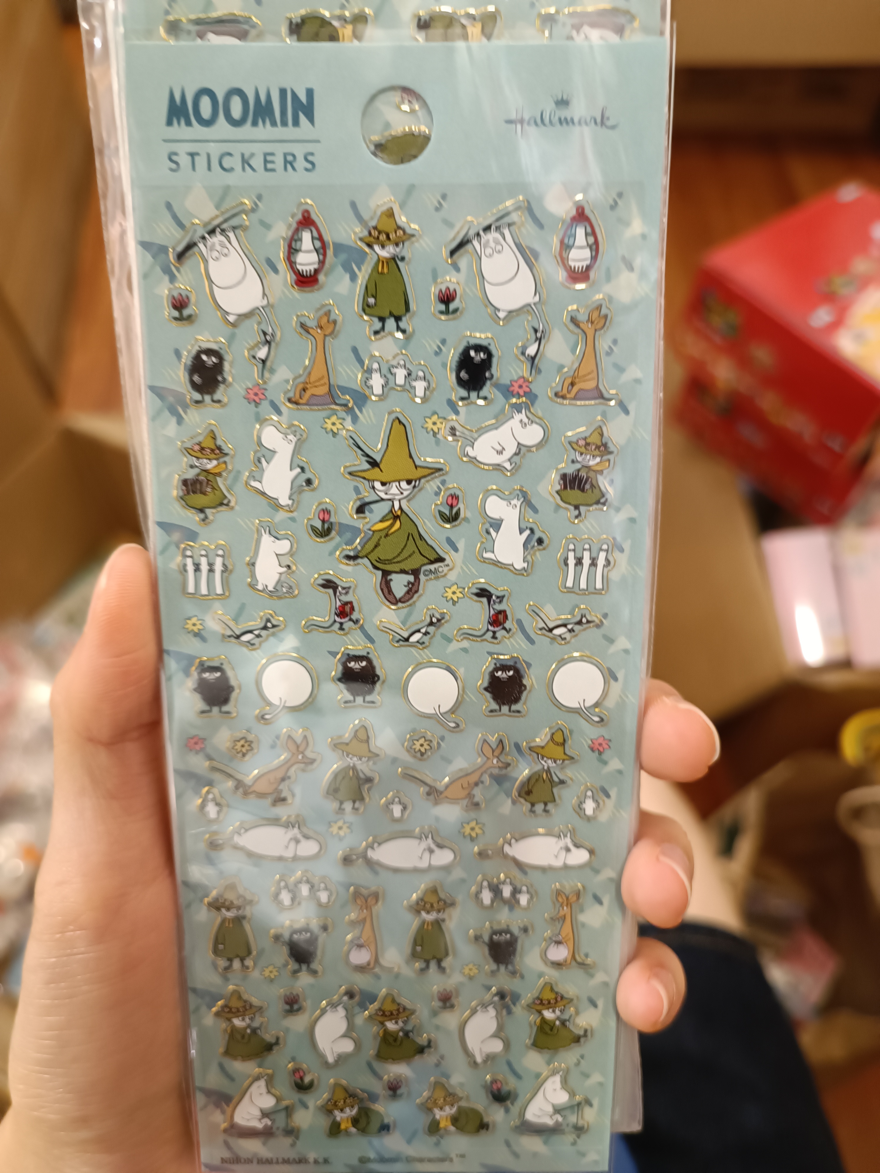 Moomin 姆明 貼紙 ELS-829-087