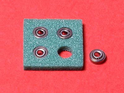 MINI ROUND HOLE BALL BEARING SET (4 Pcs.)