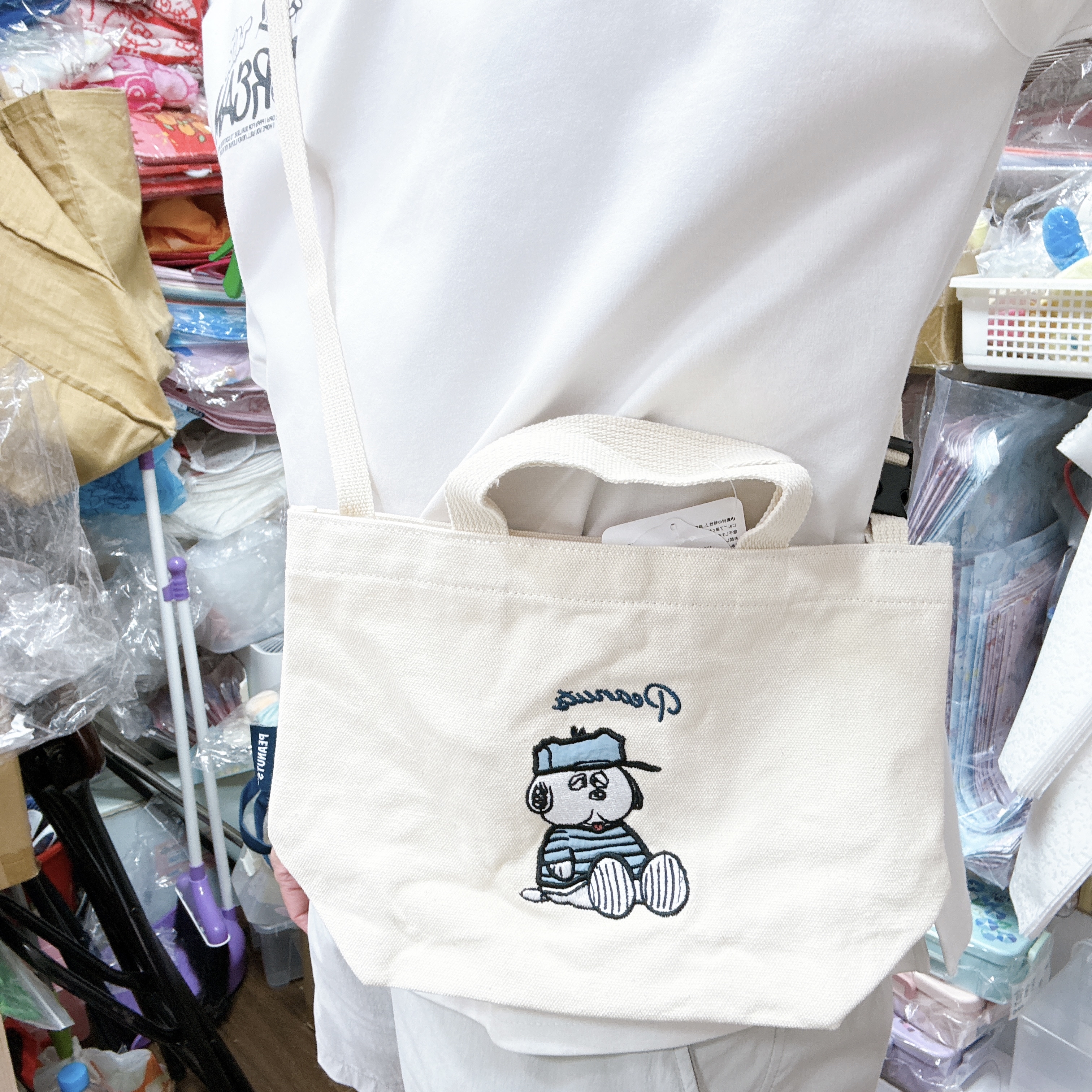 日本版Snoopy Olaf兩用斜孭袋手袋