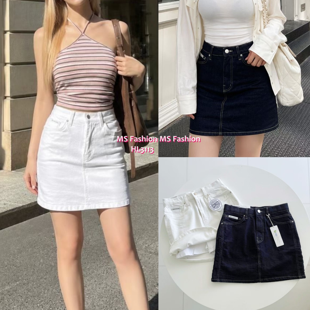 HL3113 韓國👖Howluk短身牛裙