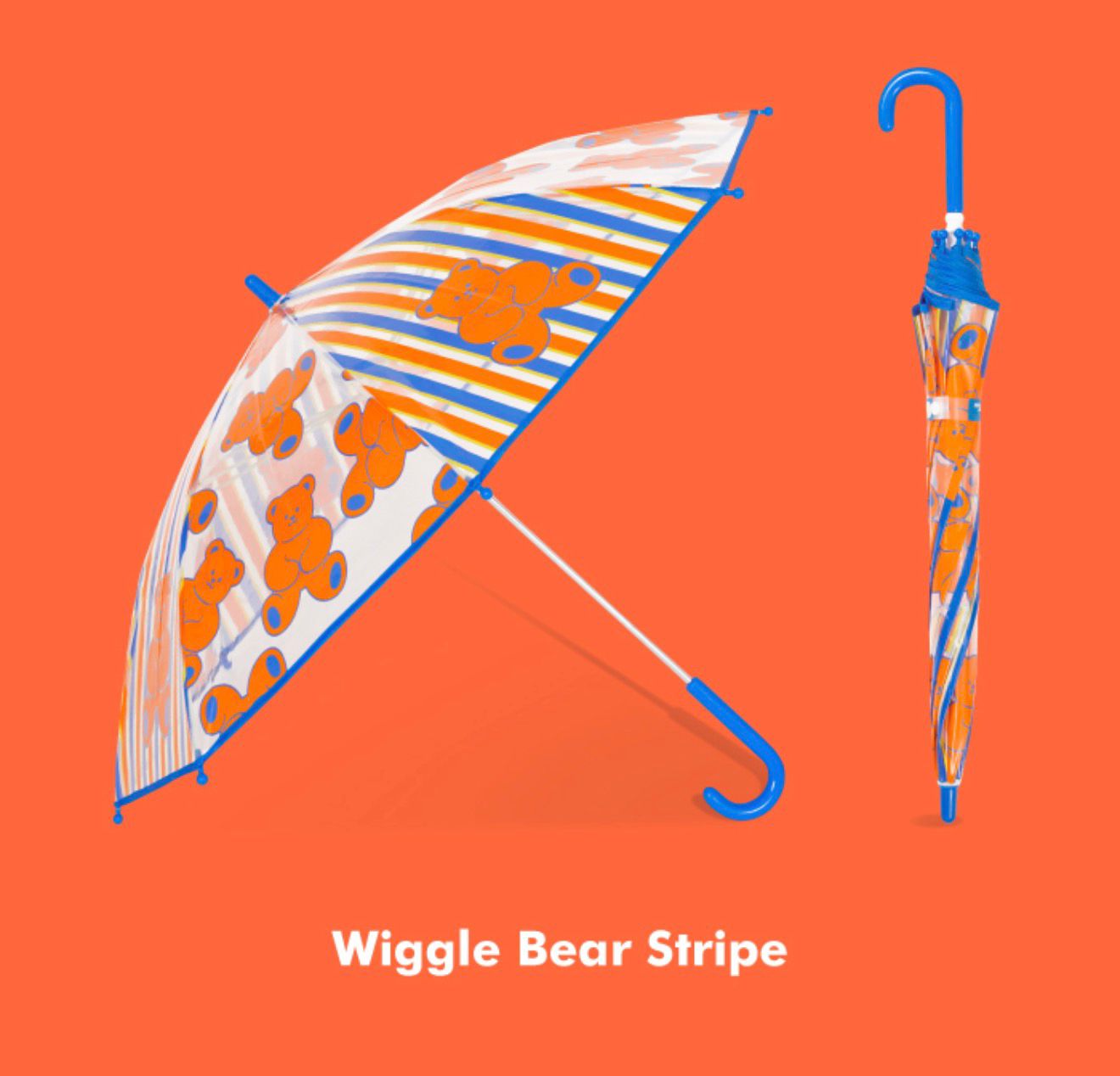 Wiggle Wiggle Smile We Love透明兒童直遮