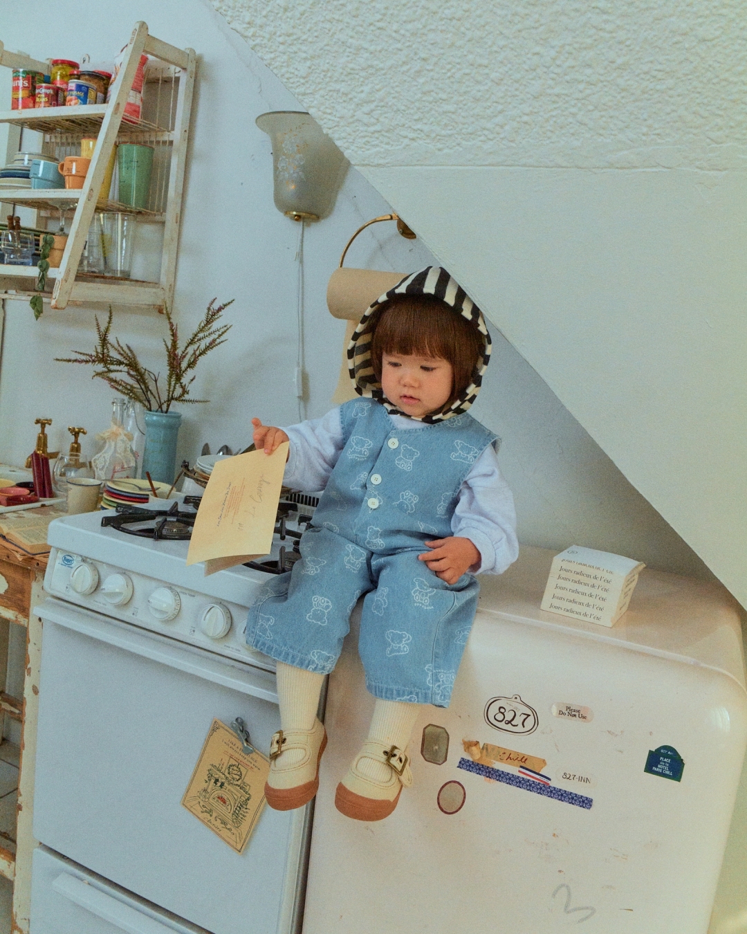 🇰🇷Oottbebe overalls 