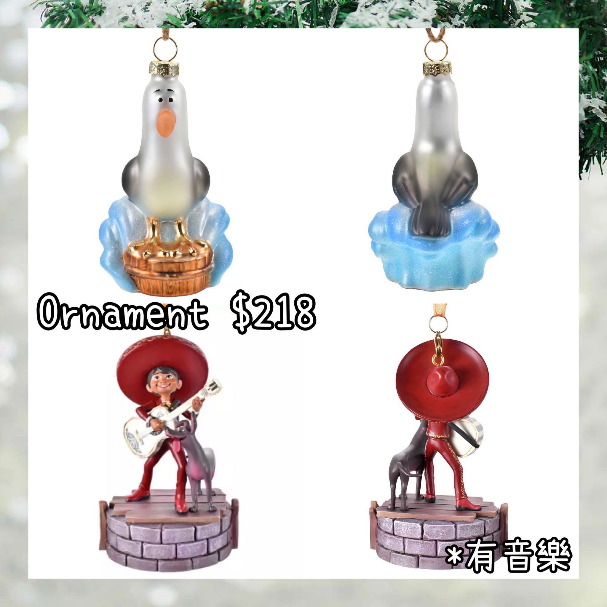 ：日本：2026 DISNEY CHRISTMAS ORNAMENT 2/10 日本發賣 ORNAMENT