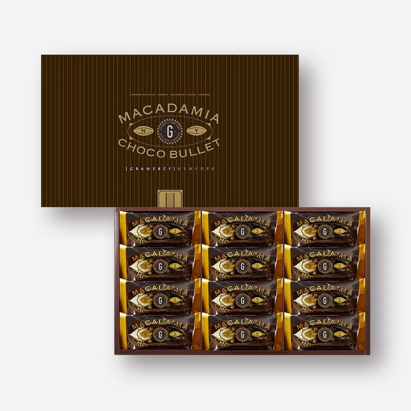 GRAMERCY NEW YORK MACADAMIA CHOCO BULLET マカダミアチョコバレット 12個入り - 03260004