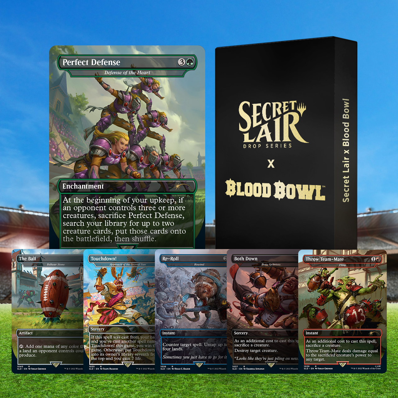 SECRET LAIR X BLOOD BOWL Non-foil