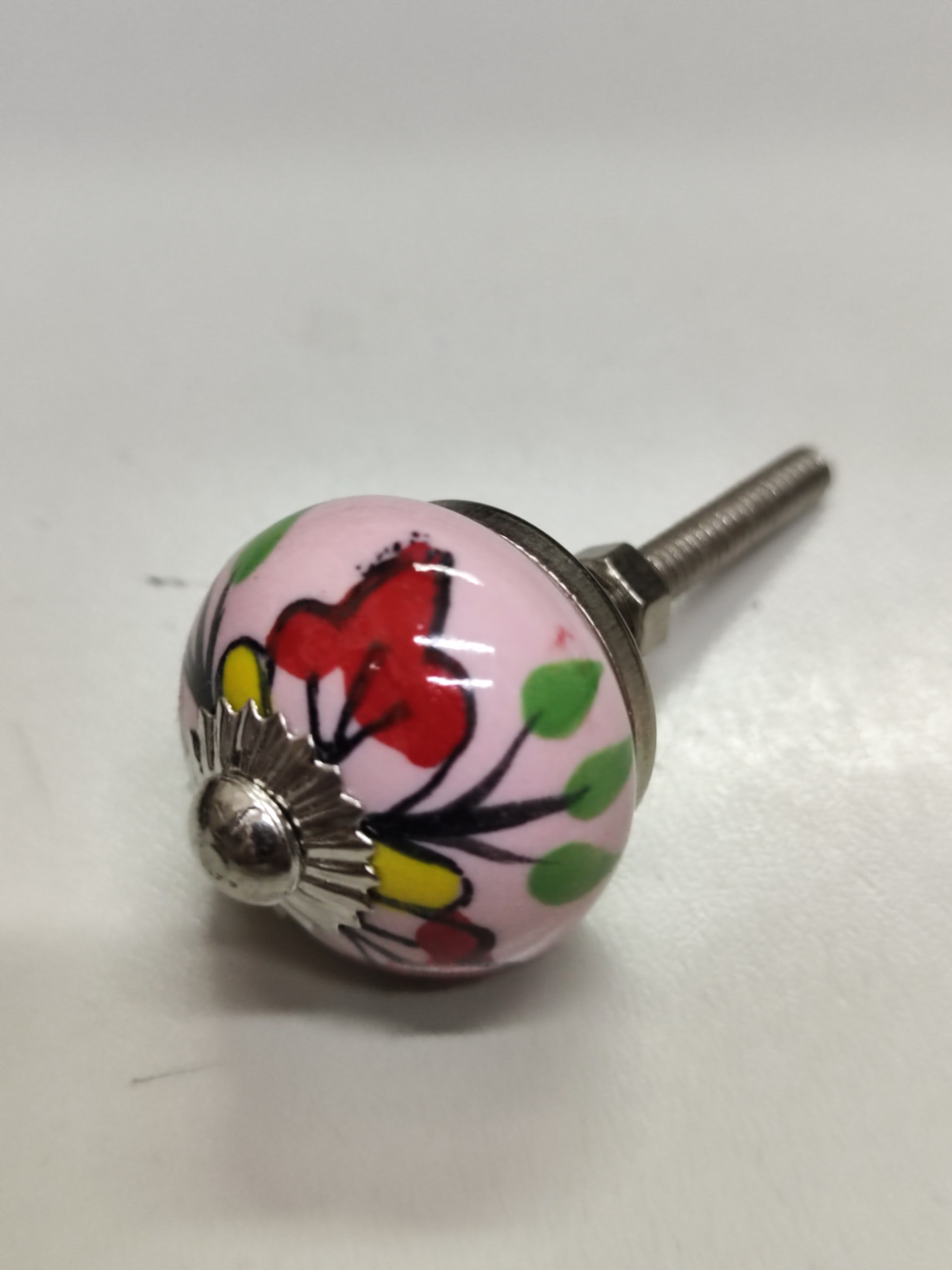 印度手繪陶瓷門柄