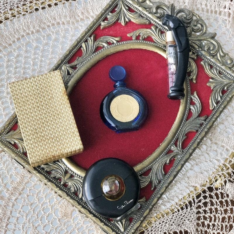 Vintage Collectible Miniature Perfume Bottle with Unique Design- Catier/Byzance/Picasso/Tigress(MT346)