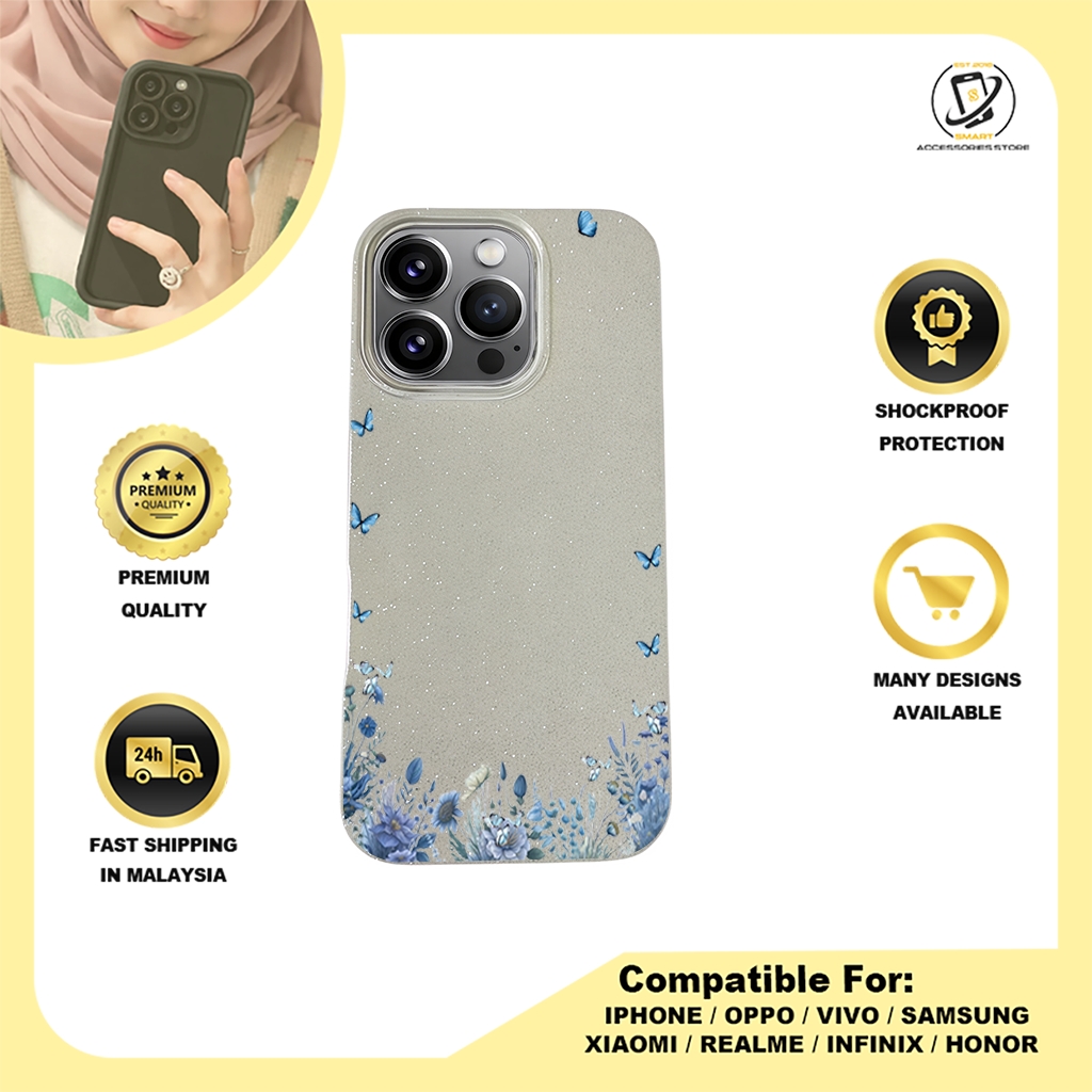 BLING CASE PHONE FOR IPHONE - DESIGN BUTTERFLY C