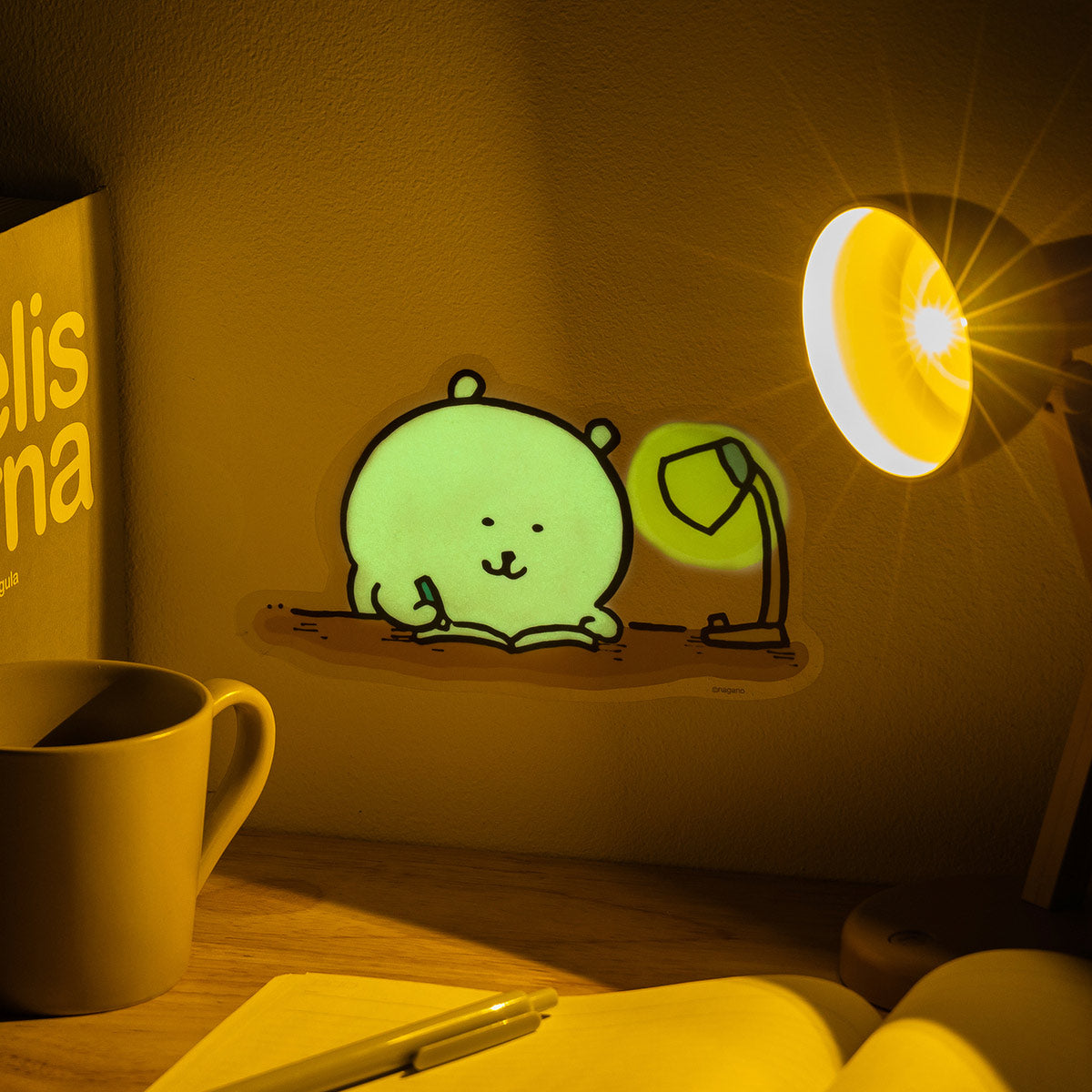 日本 nagano market joke bear 夜光牆壁貼紙