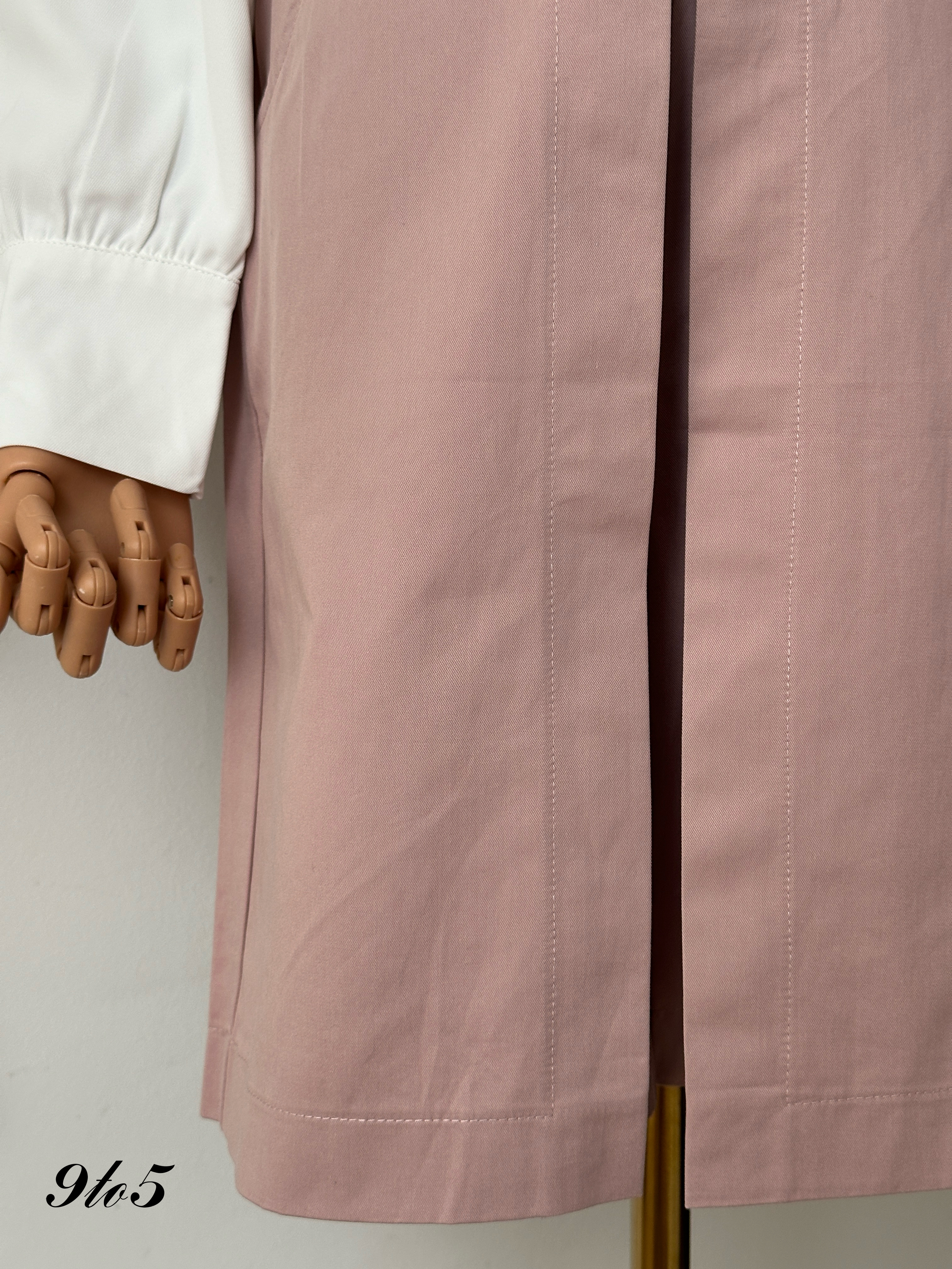 S1791 A Line Overlap Midi Pants - 3 Colors