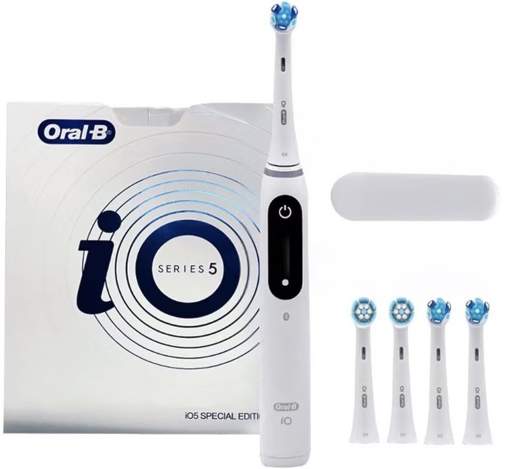 Oral-B iO Series 5 iO5 智能電動牙刷｜AI潔齒追蹤｜5種潔齒模式｜3重壓力感應｜官方正品｜平行進口｜