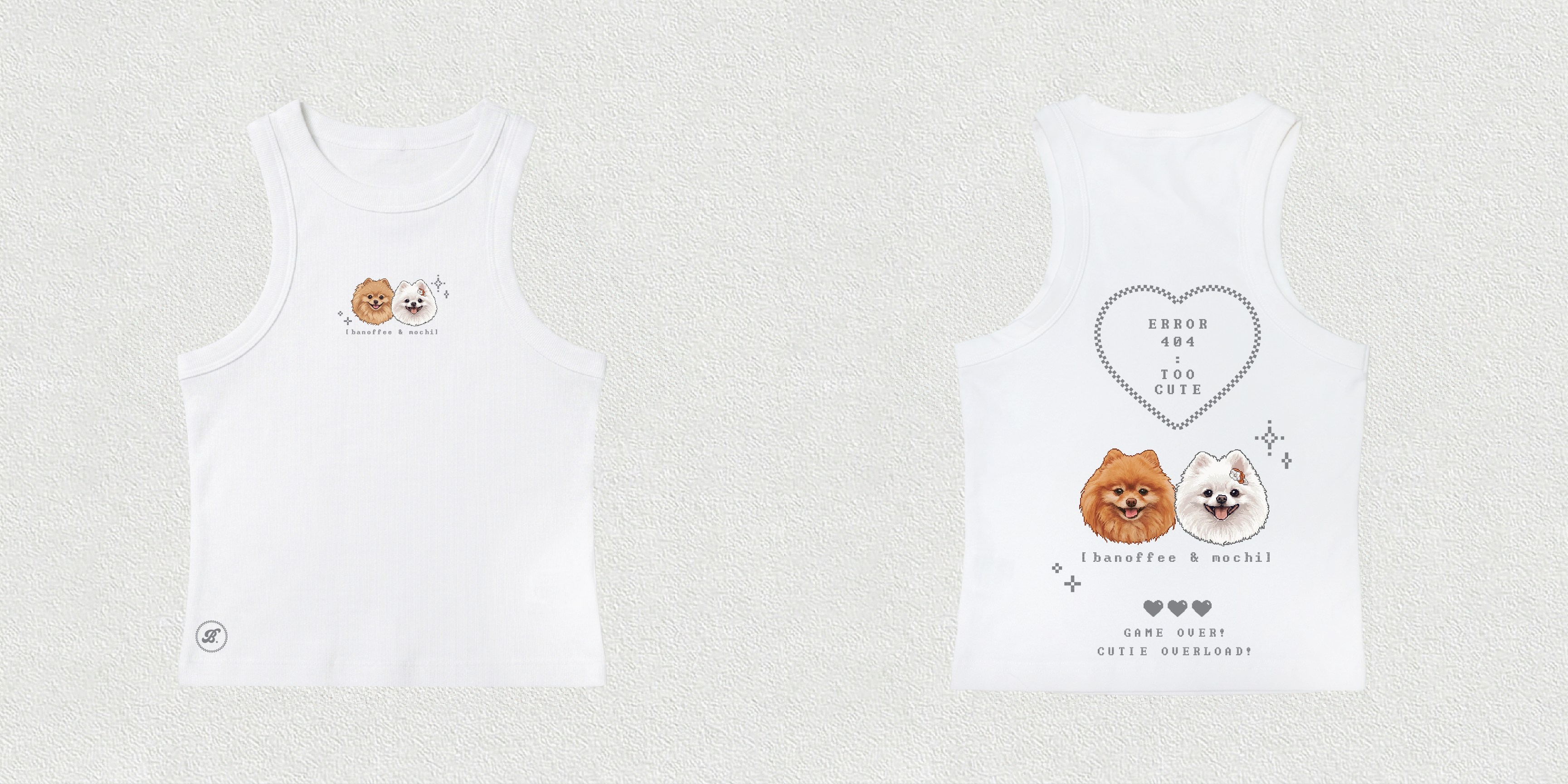 【寵物客製】女裝 Vest 背心