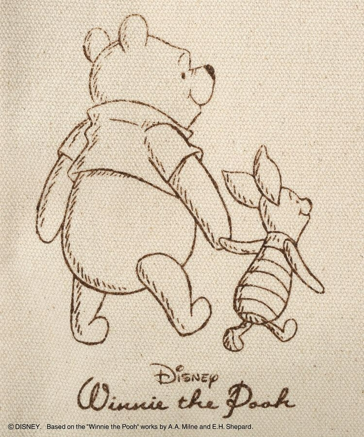 🌸 【預訂】Maison de FLEUR x Pooh - Tote bag