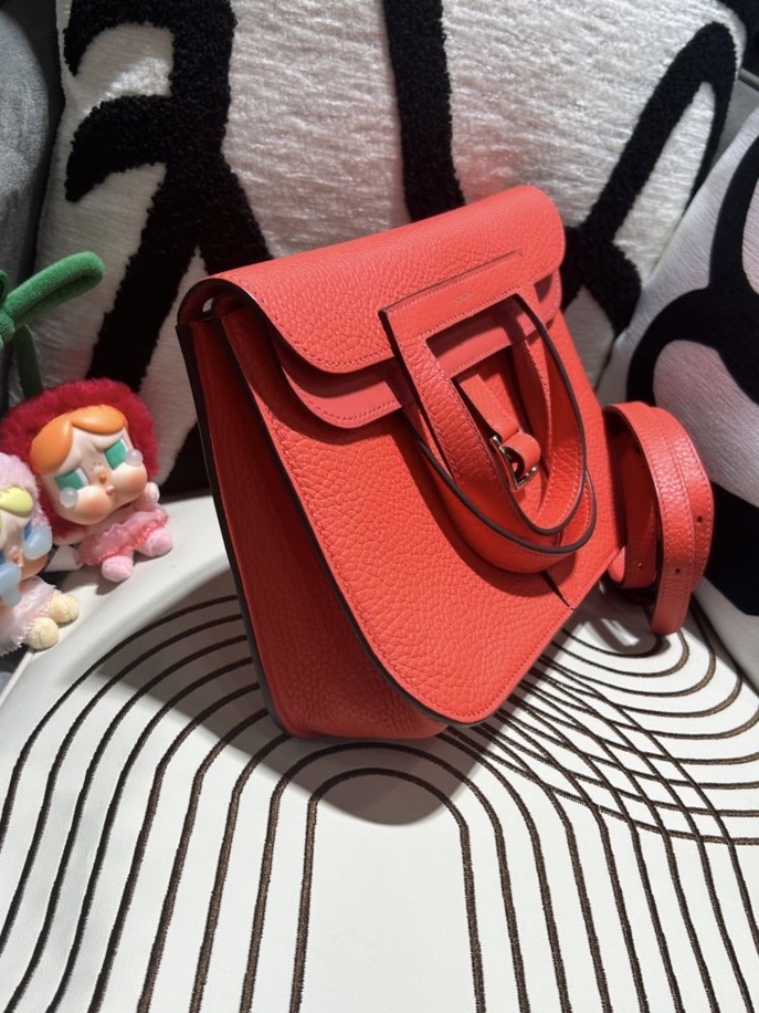Hermes Halzan 25 Stamp Y 100% Authentic, 99%New ✅專門店收據✅Dust bag