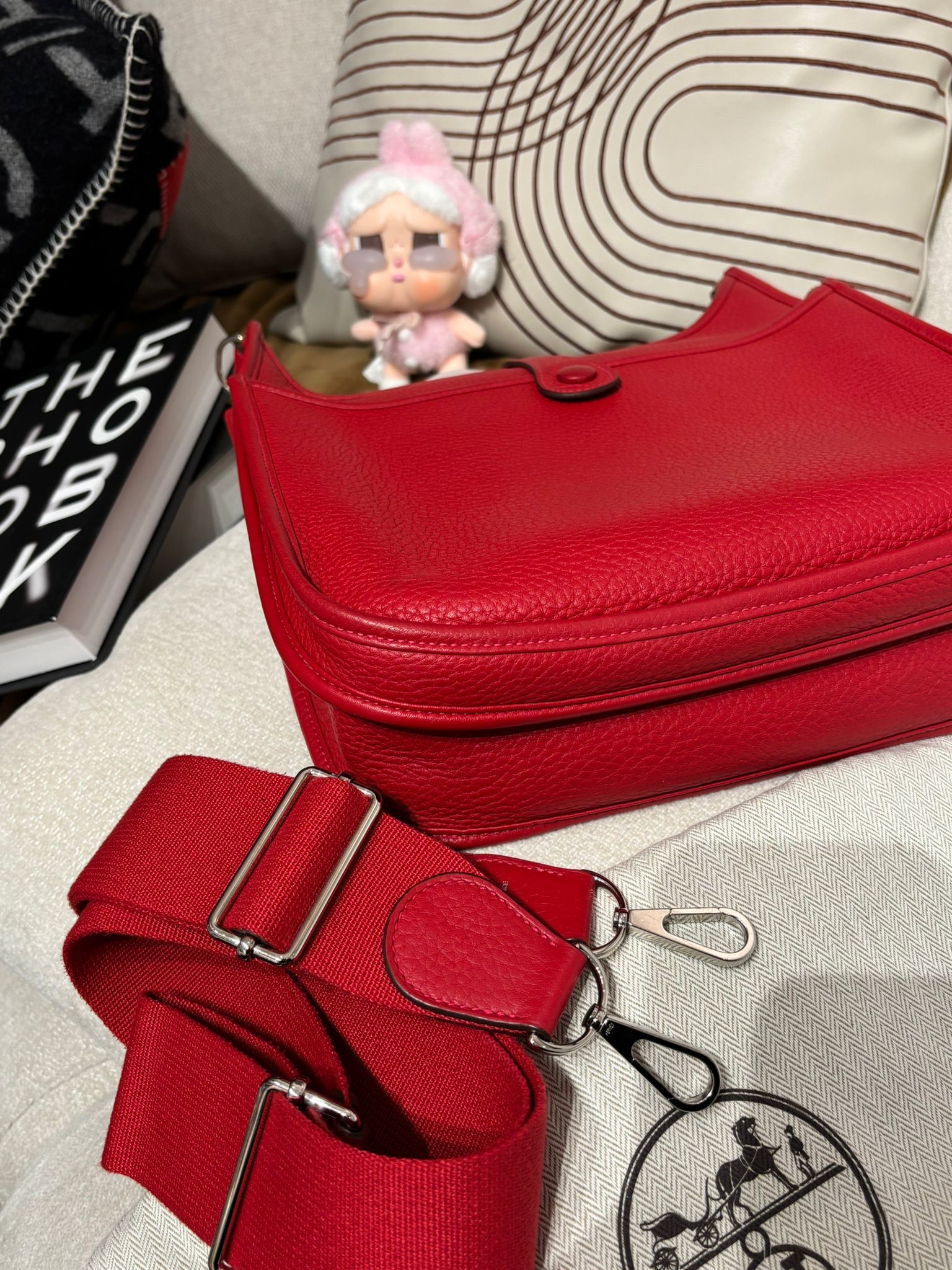 Hermes Evelyne 29 Stamp T 100%Authentic, 95%New ✅Dust bag