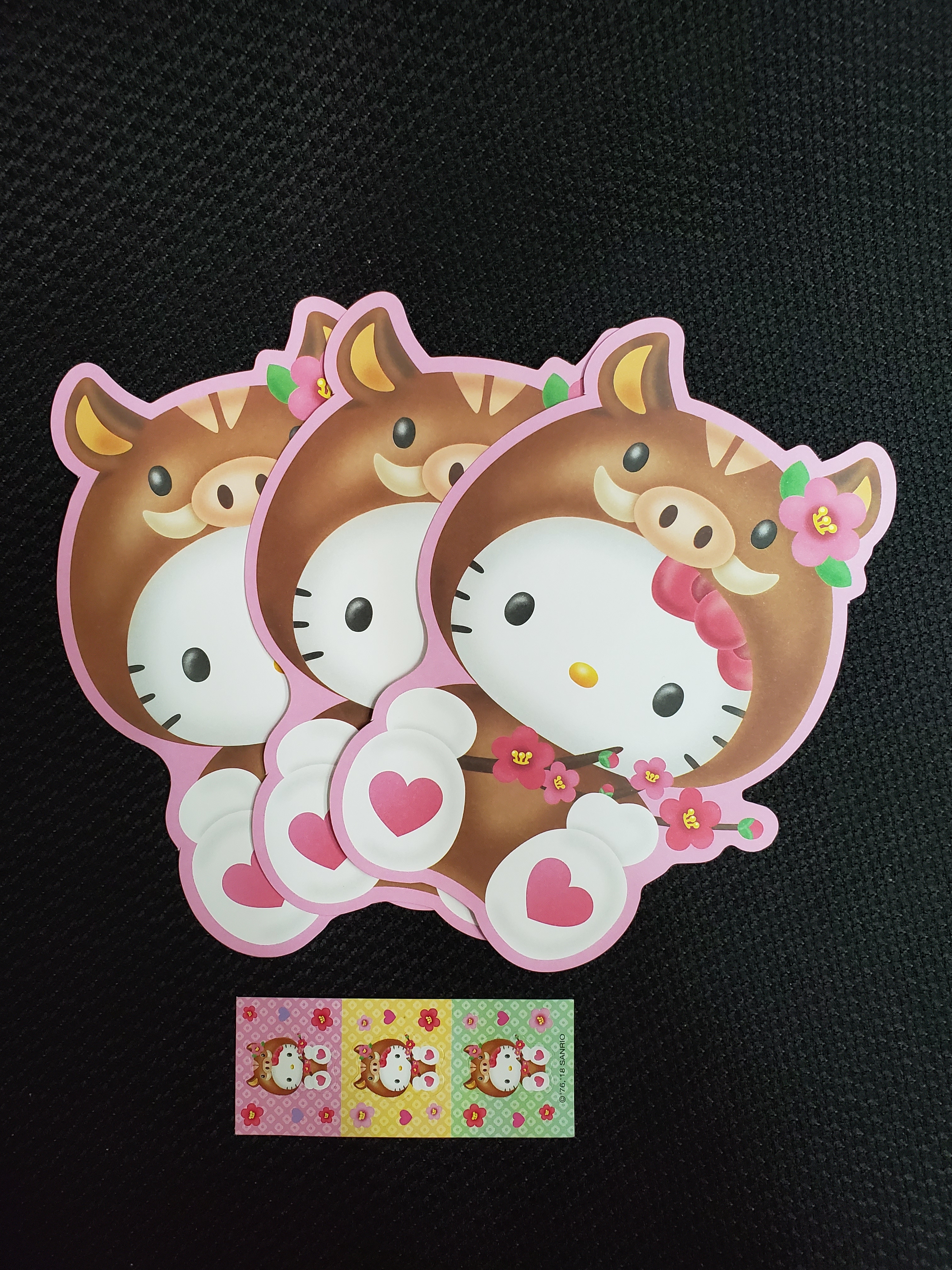 [現貨] [日本直送] HELLO KITTY利是封3枚入 {TF033685}